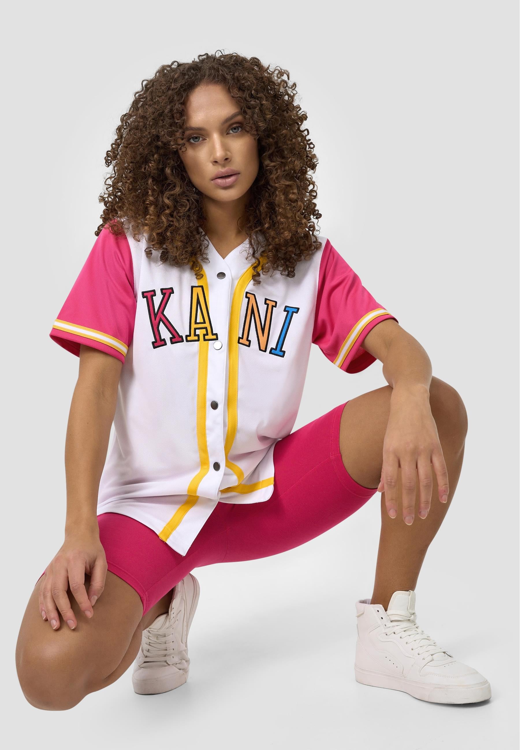 Karl Kani T-Shirt »Karl Kani Damen College Block Baseball Shirt«, (1 tlg.)