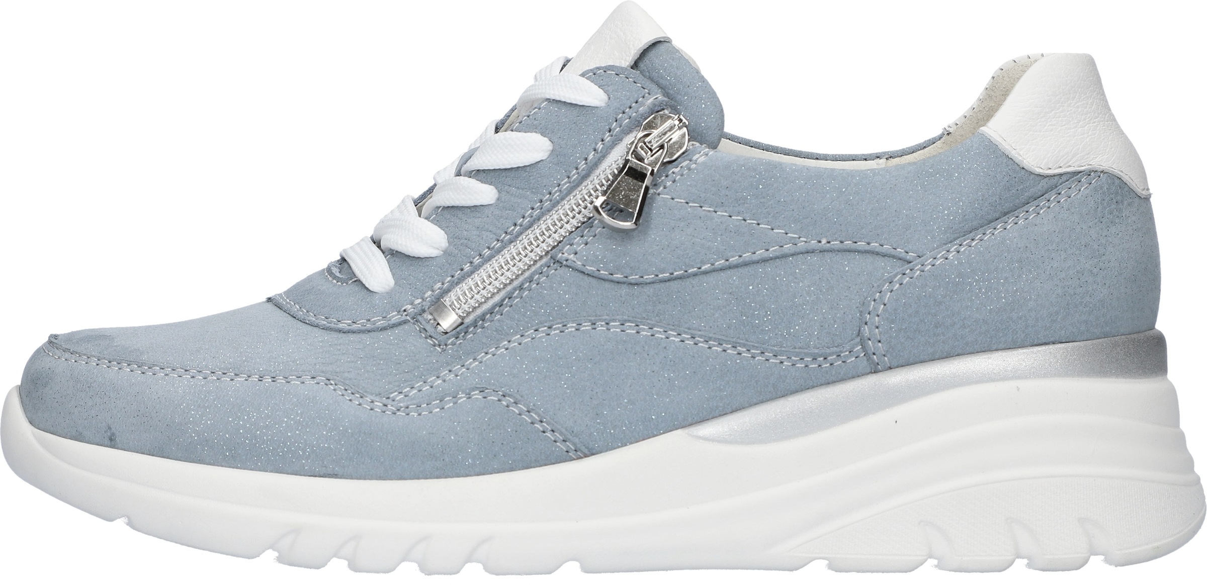 Waldläufer Keilsneaker »H-CARLA«  Komfortschuh, Schnürschuh, Halbschuh in Bequemweite H (= sehr weit)