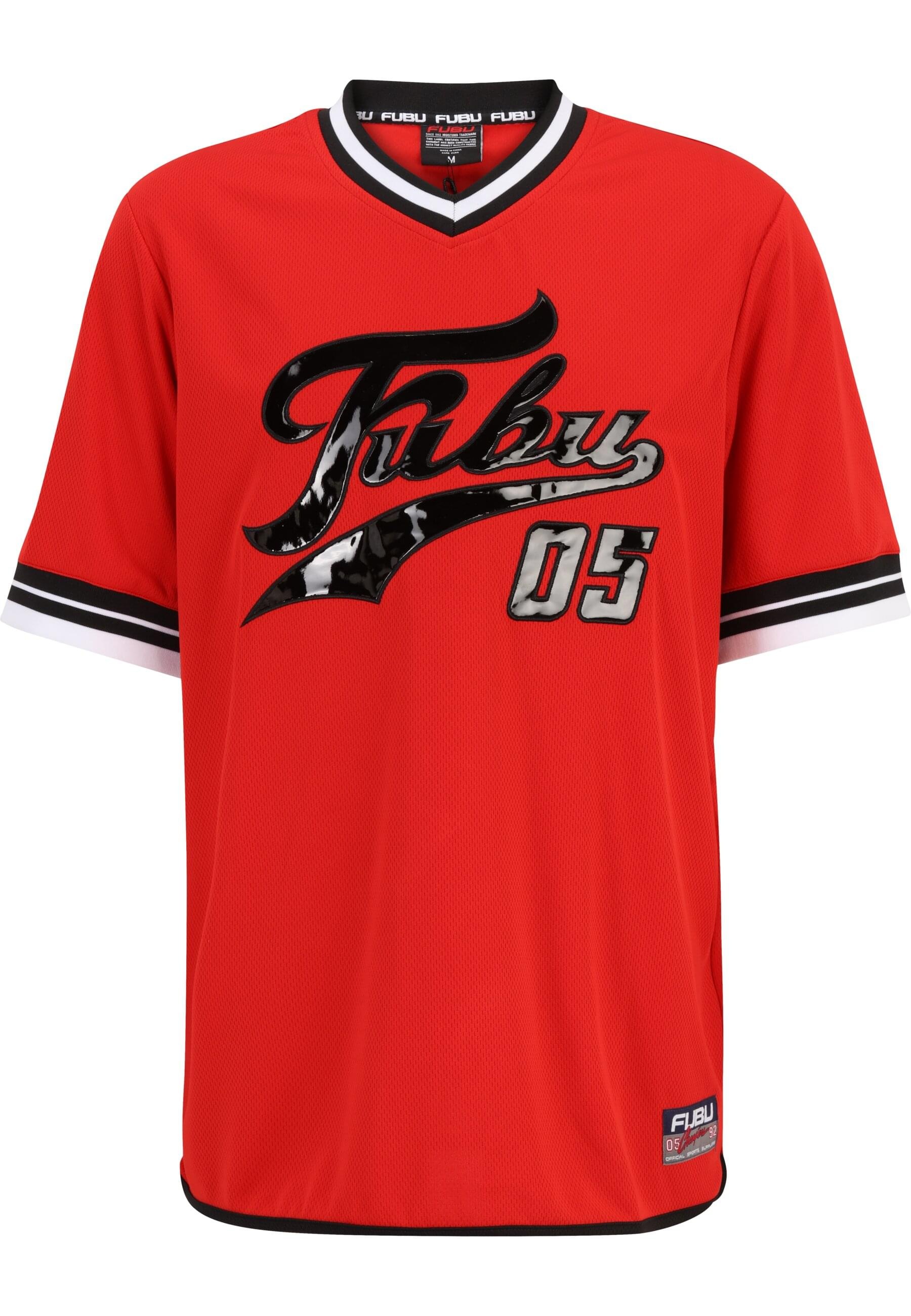Fubu T-Shirt "Fubu Herren FM231-011-2 FUBU Varsity Lacquered Mesh Tee" 1 St günstig online kaufen