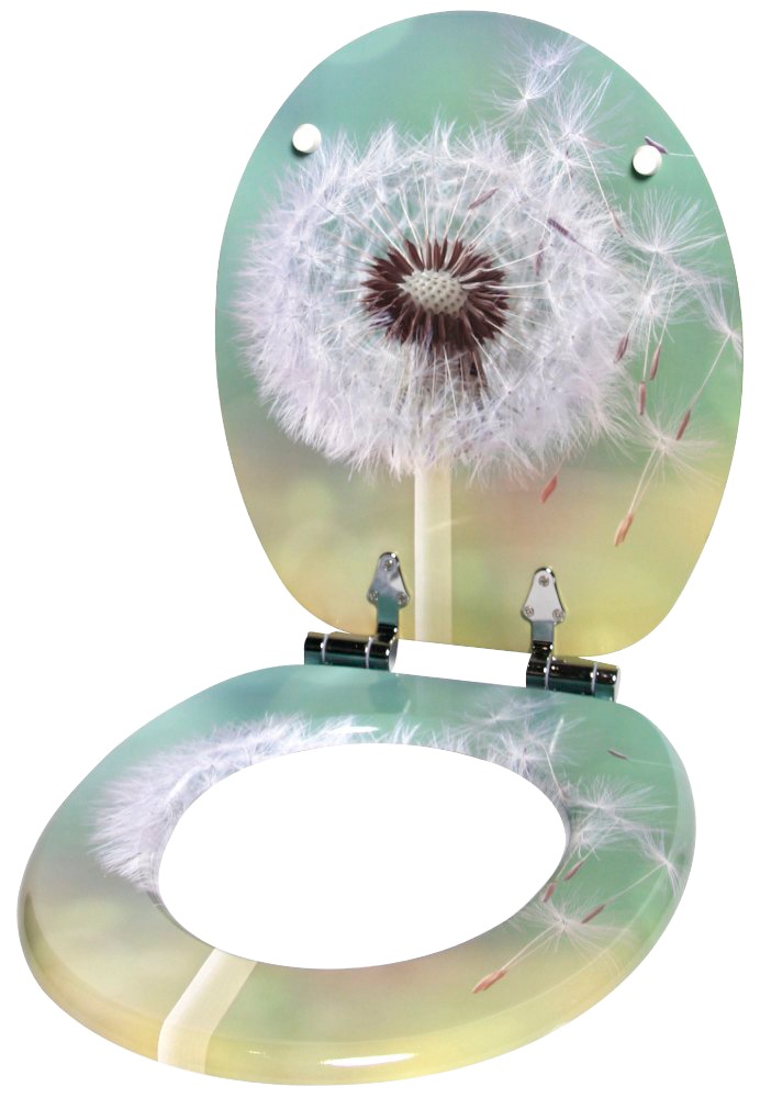 Sanilo Badaccessoire-Set »Pusteblume« bestehend aus WC-Sitz, Badteppich und Waschbeckenstöpsel