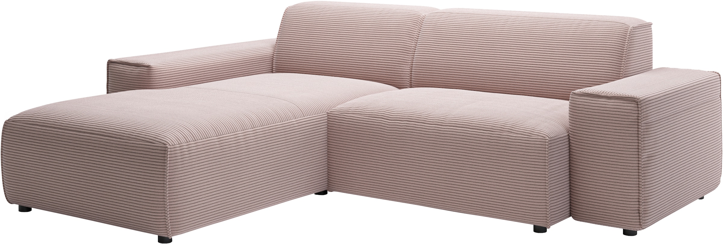 andas Ecksofa »Glimminge L-Form auch in Breitcord, Feincord + Easy care-Bezug,«, Breite 234, Zierkissen