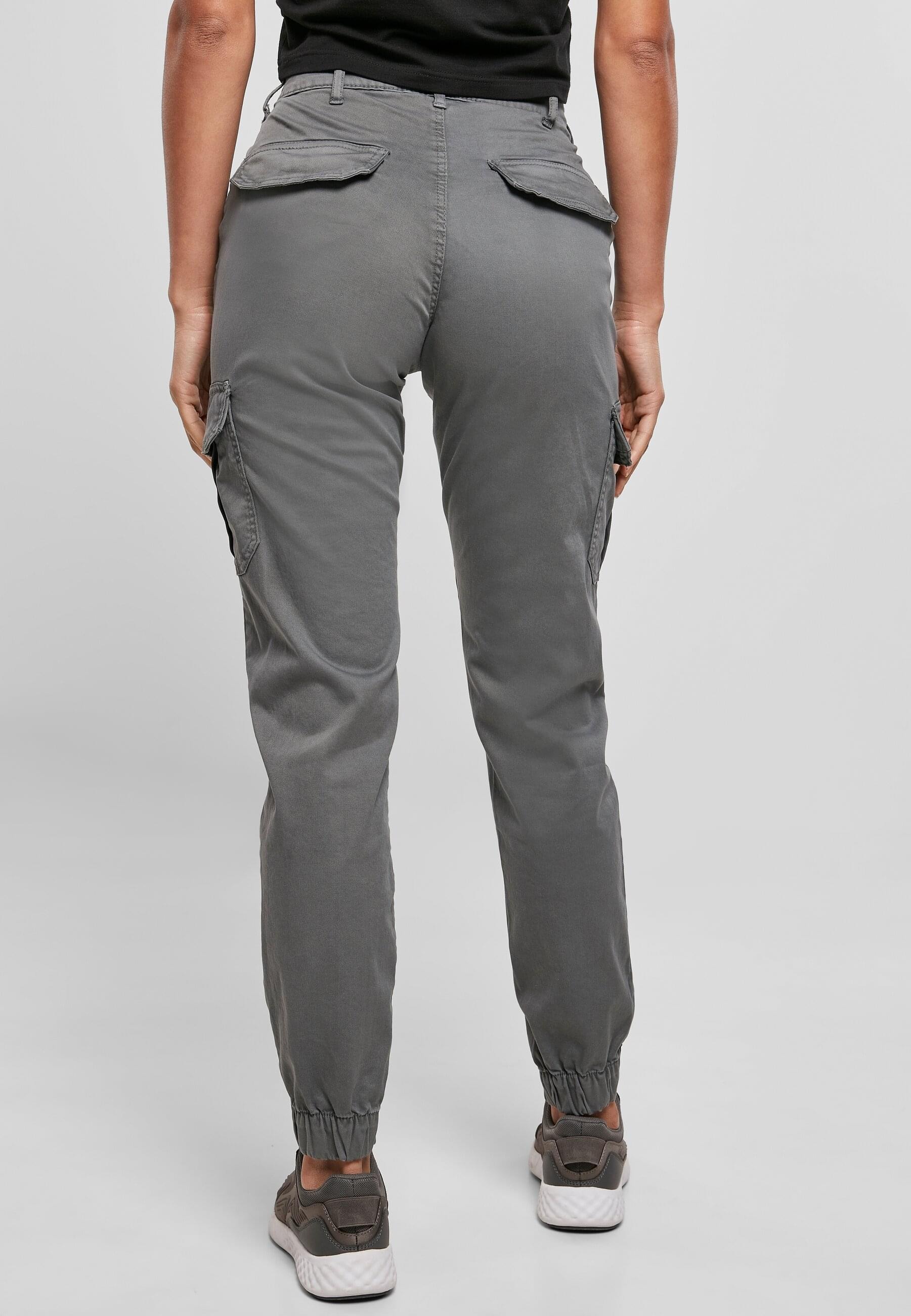 URBAN CLASSICS Cargohose »Urban Classics Damen Ladies High Waist Cargo Pants«, (1 tlg.)