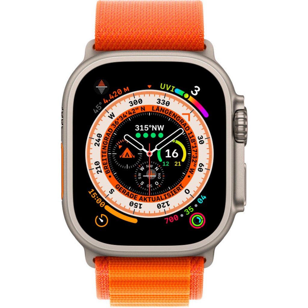 Apple Uhrenarmband »49mm Alpine Loop - Large«