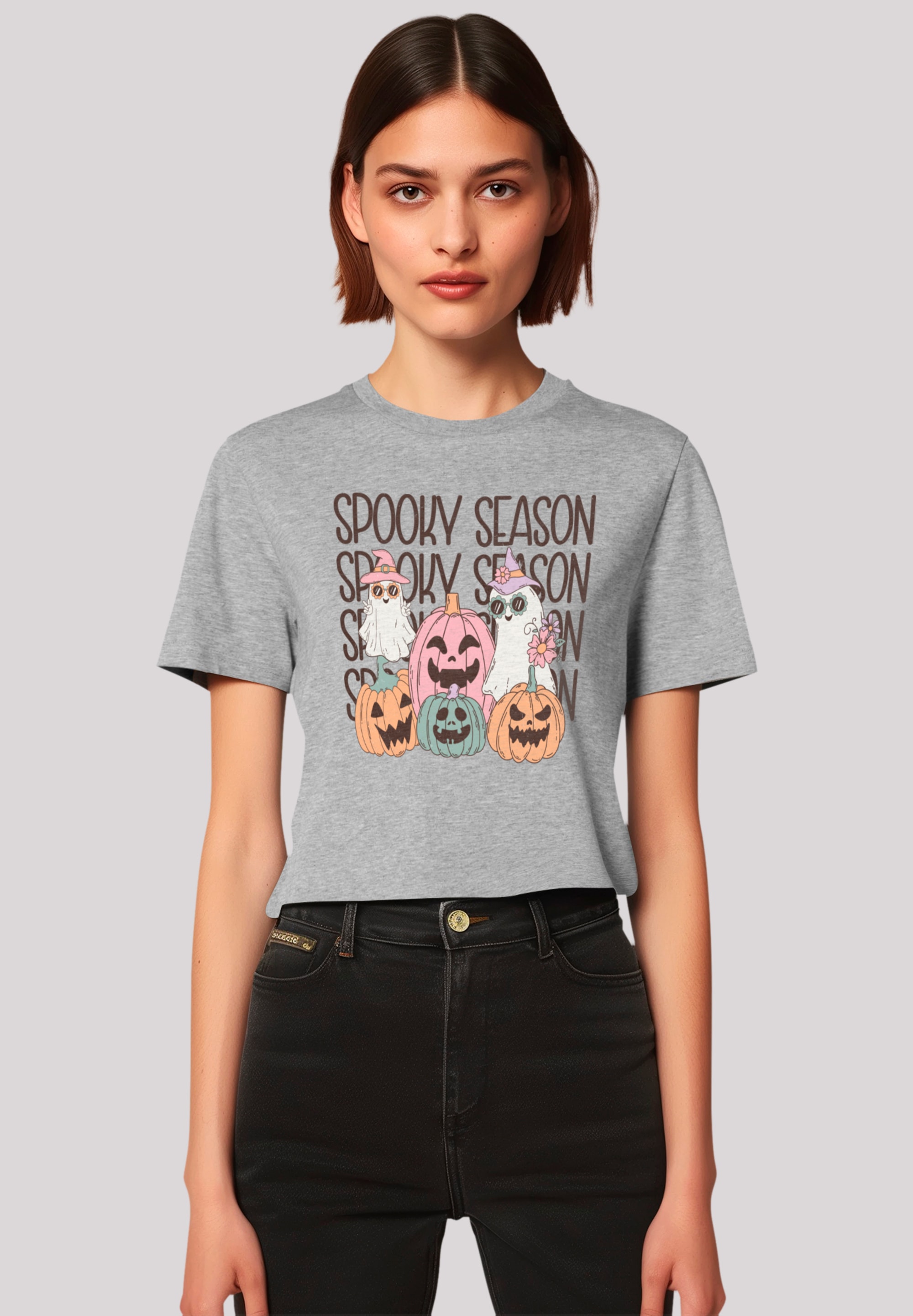 F4NT4STIC T-Shirt "Retro Halloween Spooky Season October", Premium Qualität günstig online kaufen