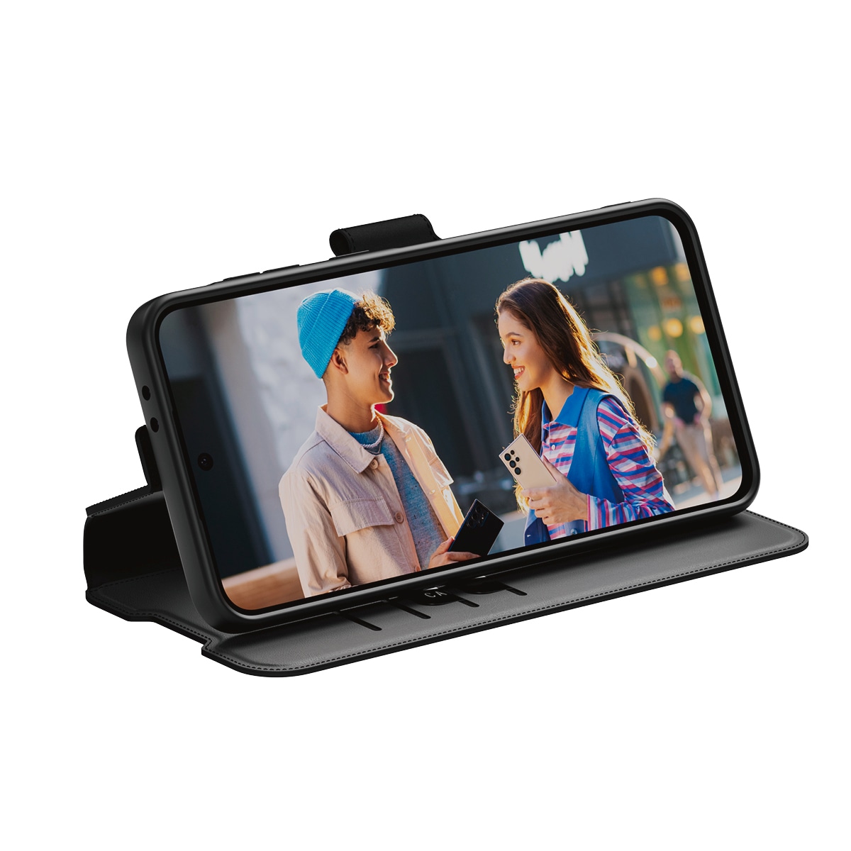 CARE by PanzerGlass Handyhülle »Feature Wallet Case w. Kickstand Samsung Galaxy A56 5G«, Samsung Galaxy A56 5G, Backcover, Schutzhülle, Handyschutzhülle, Case, Schutzcase, stoßfest