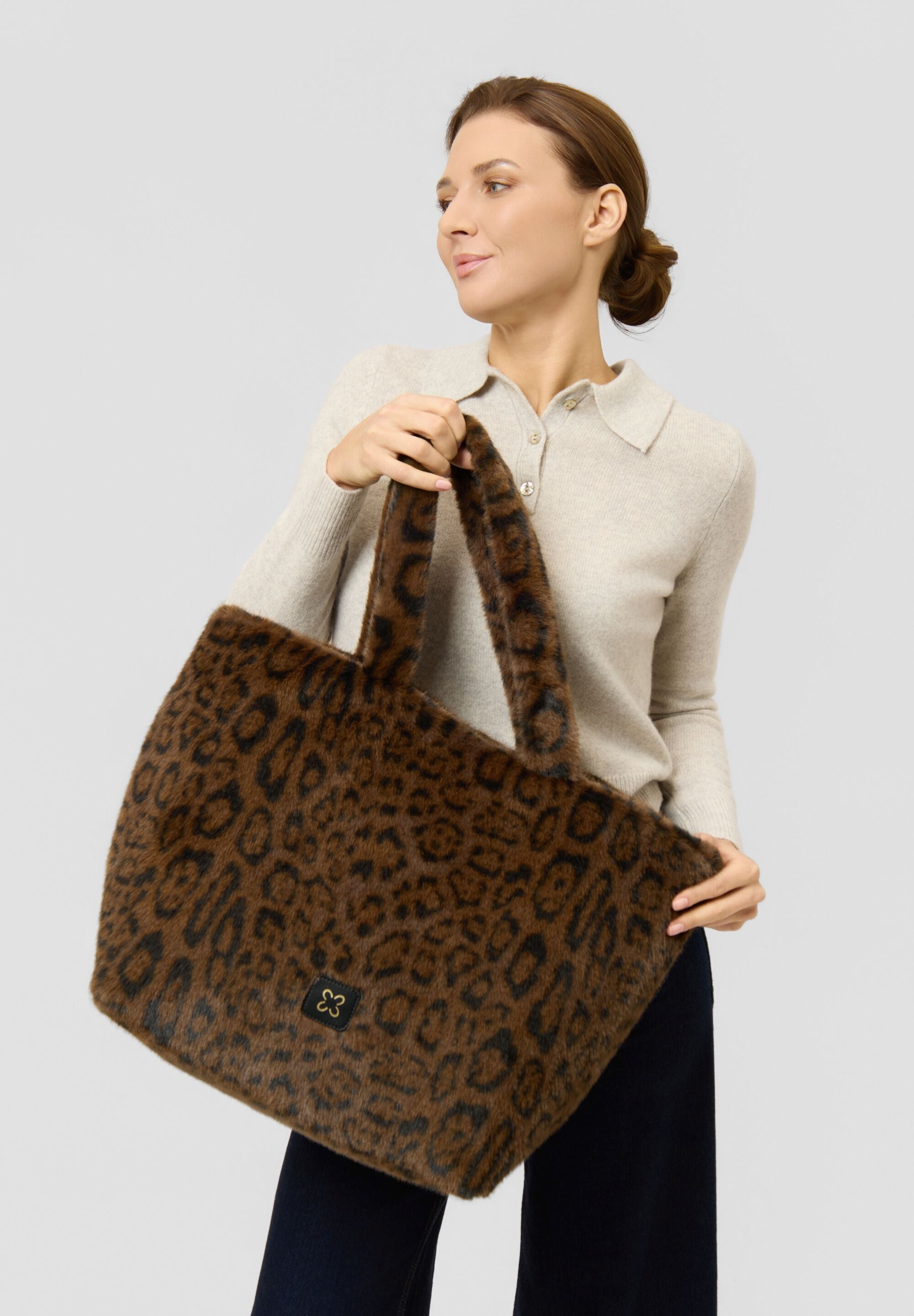 Codello Shopper »Codello Tasche« mit Leomuster