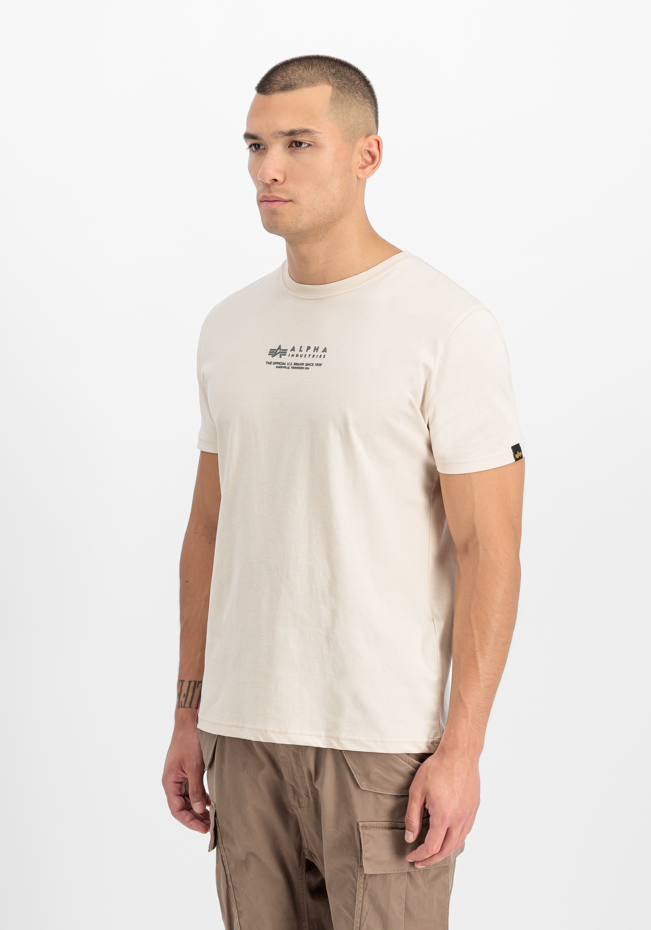 Alpha Industries T-Shirt "Alpha Wording T-Shirt" günstig online kaufen