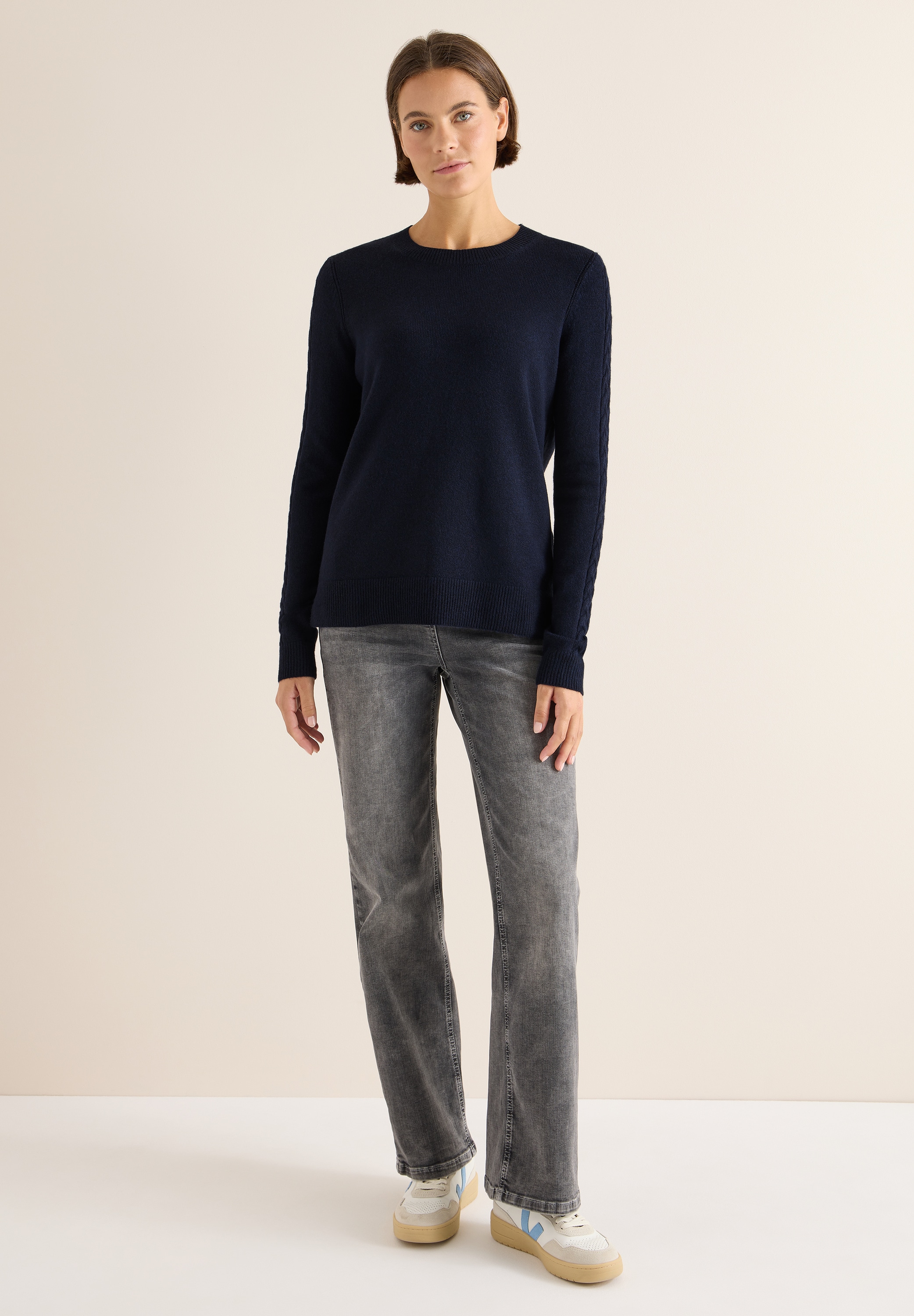 Thumbnail - STREET ONE Strickpullover mit Strick-Detail