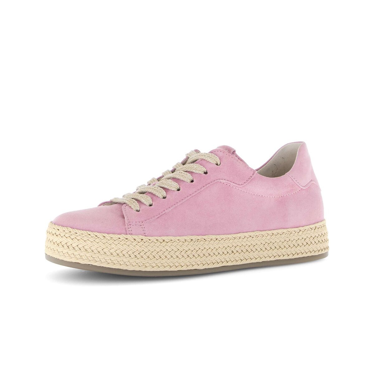 Sneaker GABOR "Sneaker low", Herren, Gr. 42, pink, Schuhe Sneaker