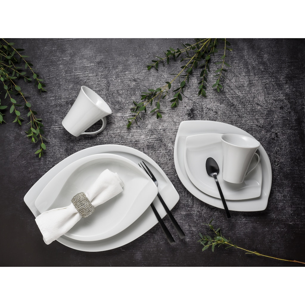 CreaTable Kombiservice »Geschirr-Set ACACIA«, (Set, 30 tlg., Kaffeeservice und Tafelservice im Set, für 6 Personen)