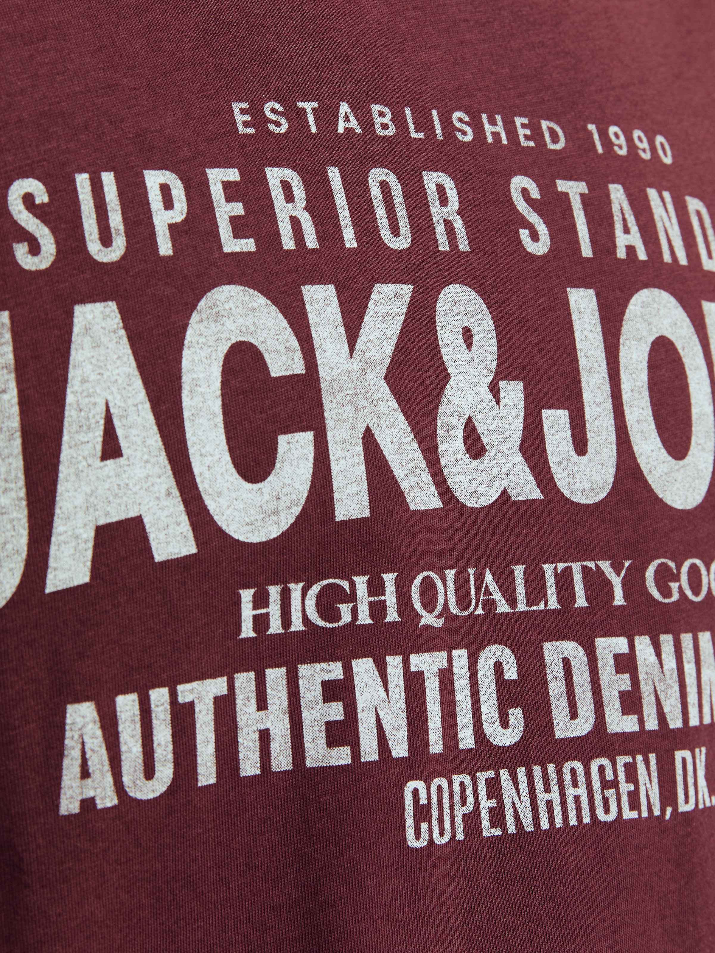 Jack & Jones Rundhalsshirt »JJJEANS TEE SS O-NECK«