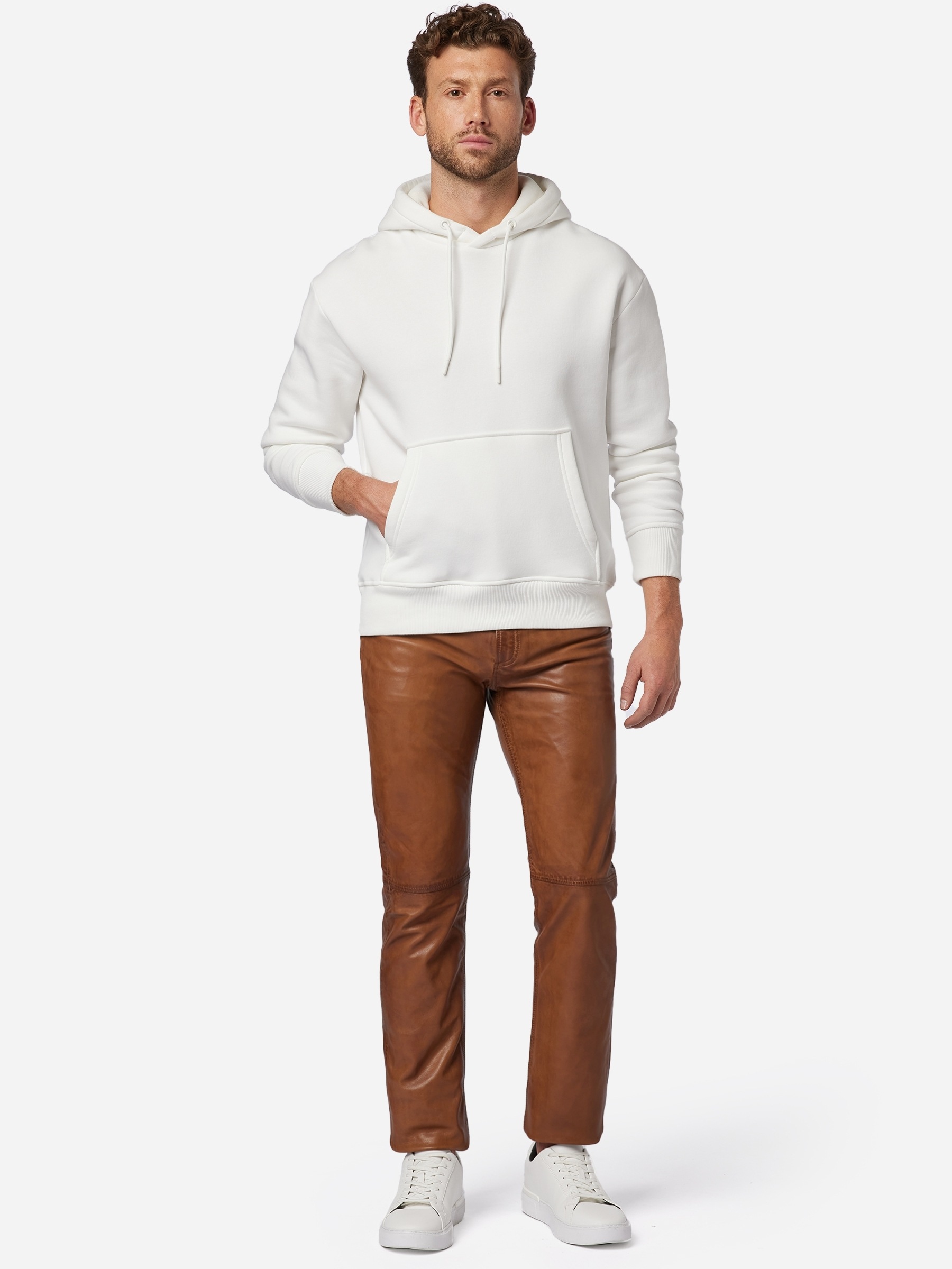 RICANO 5-Pocket-Hose »Lederhose Trant Pant«  Handgefertigt aus echtem Leder