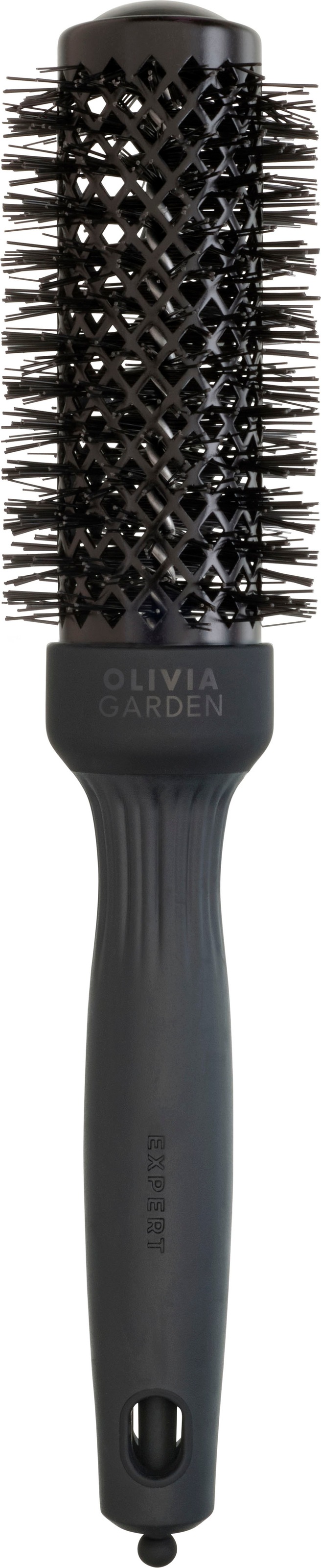 OLIVIA GARDEN Rundbürste »EXPERT BLOWOUT SHINE Wavy Bristles Black Label«