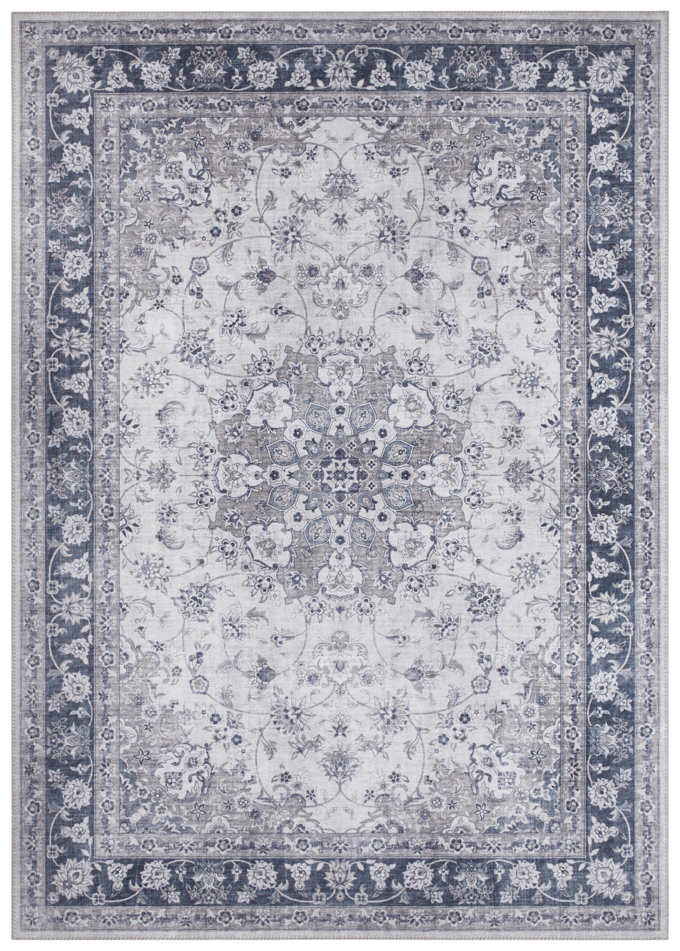 ELLE DECORATION Teppich »Nain«, rechteckig, 7 mm Höhe, Orientalisch, Läufer, Kurzflor, Wohnzimmer, Schlafzimmer, Vintage-Look