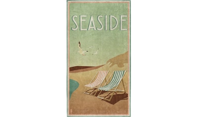 Seahorse Strandtuch »Blackpool«, (1 St.), mit Vintage Aufdruck kaufen