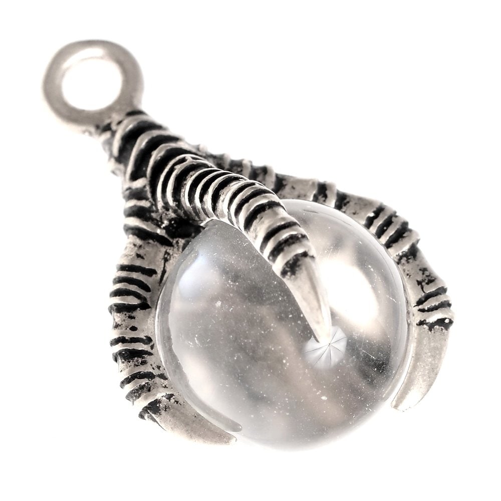 Adelia´s Amulett »Anhänger / Amulett Kugel Anhänger mit Klaue groß«, World of the Vikings