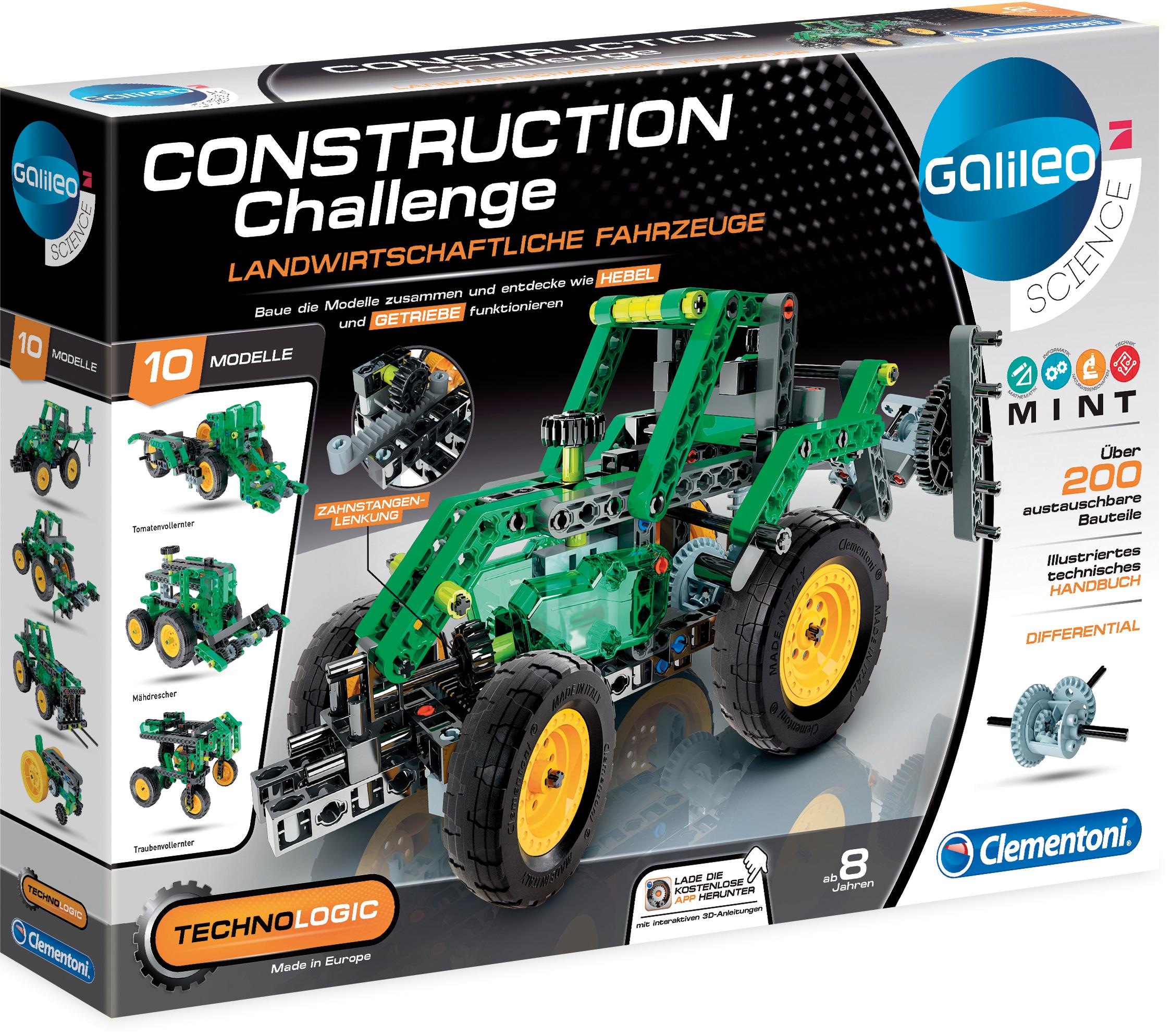 GALILEO SCIENCE by PRO7 CONSTRUCTION Challenge 10 landwirtschaftliche Fahrzeuge 
