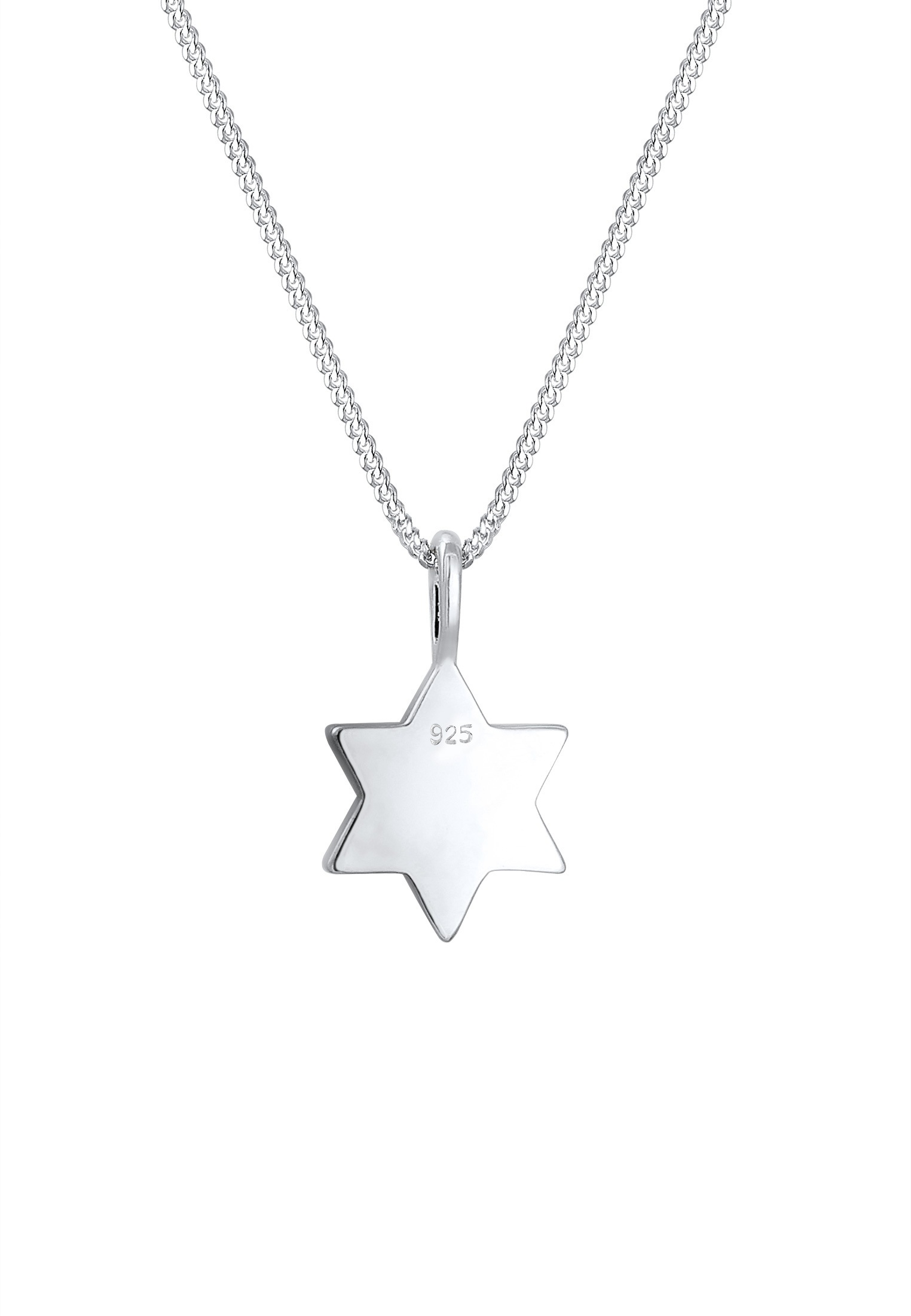 Elli Kette mit Anhänger »Kinder Star Pastel Kristall 925 Silber«