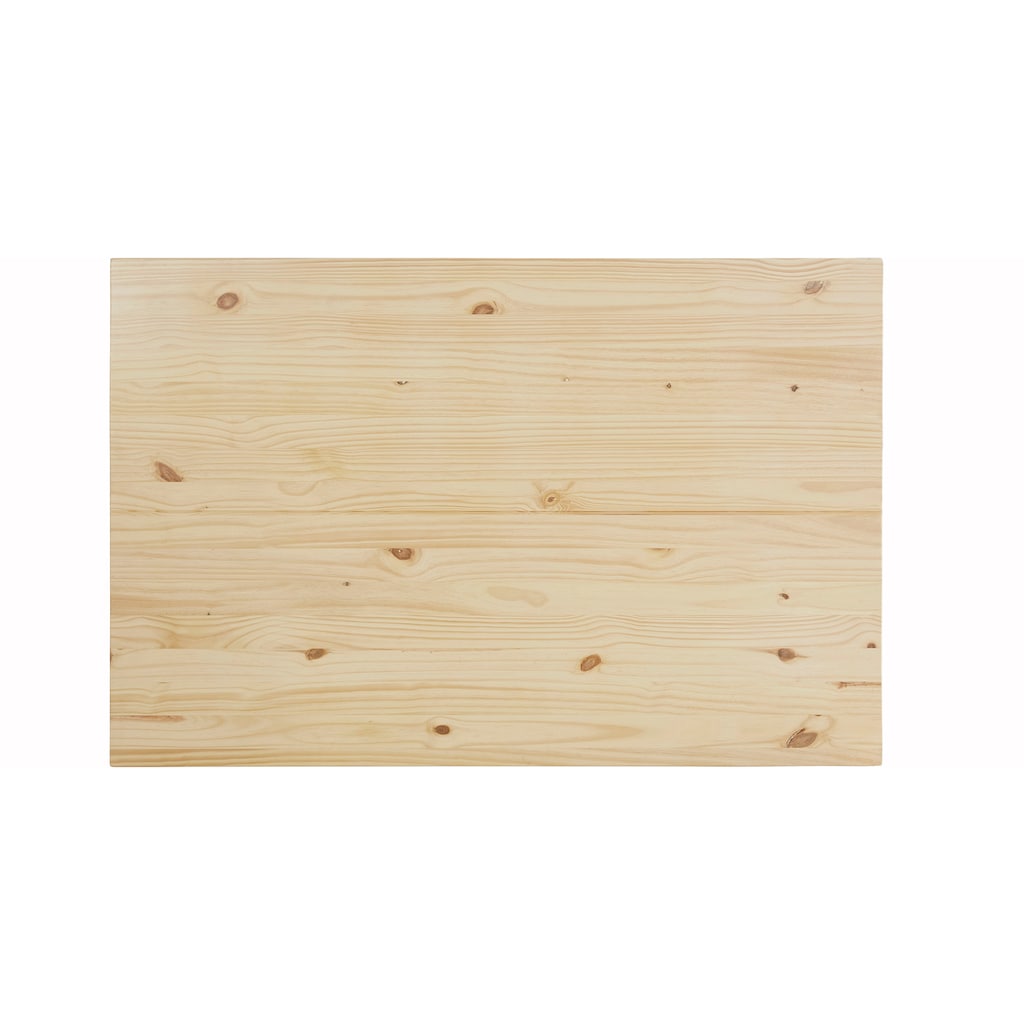 Timbers Esstisch »Gainesville«, Tischplatte und Gestell aus Kiefer, versch. Farbvarianten, Höhe 77 cm
