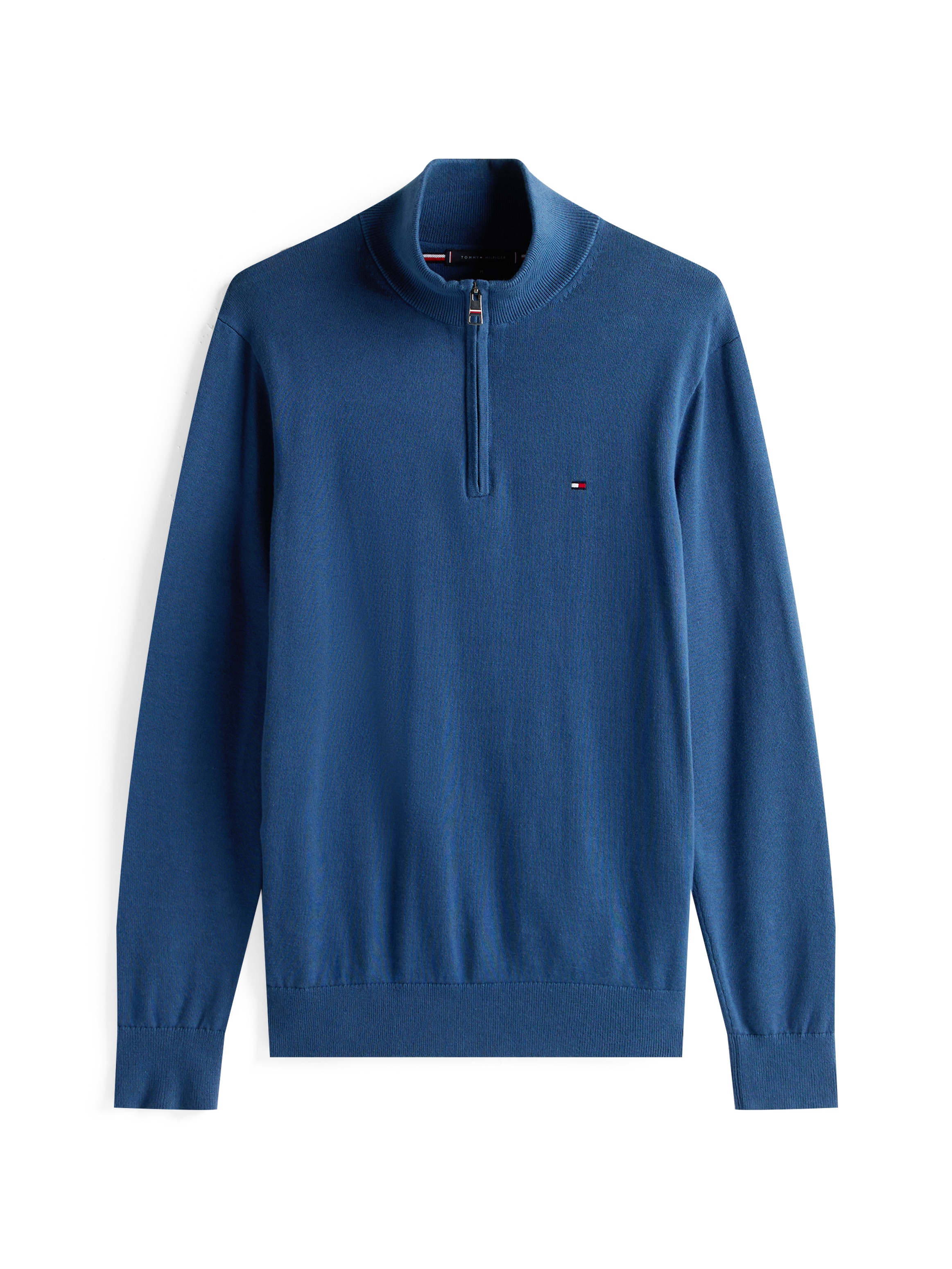 Tommy Hilfiger Troyer »ESSENTIAL COTTON ZIP MOCK«