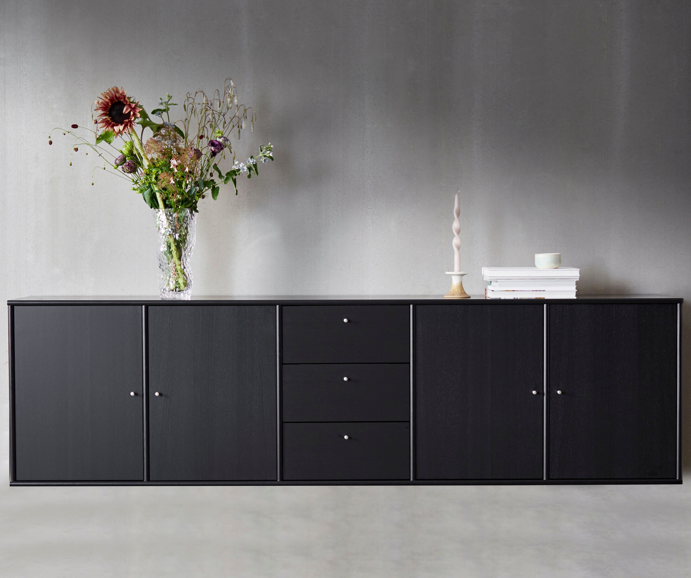 Hammel Furniture Sideboard »Mistral, Hochwertig | anpassungsbar Schrank, Schubladen, Designmöbel Türen BAUR cm, und mit hängend/stehend 220 montierbar«, B