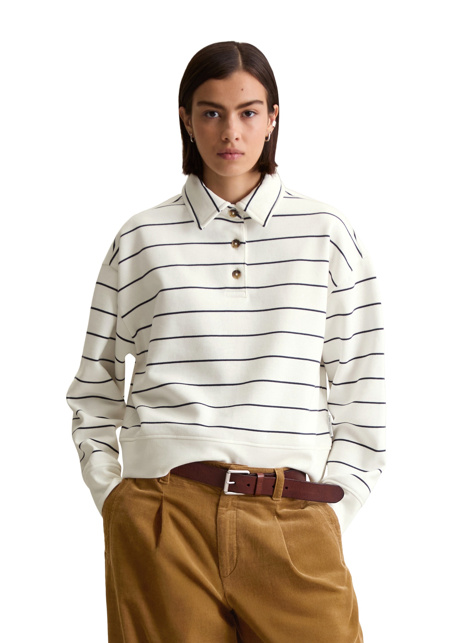 Marc OPolo DENIM Sweatshirt "aus reiner Bio-Baumwolle" günstig online kaufen