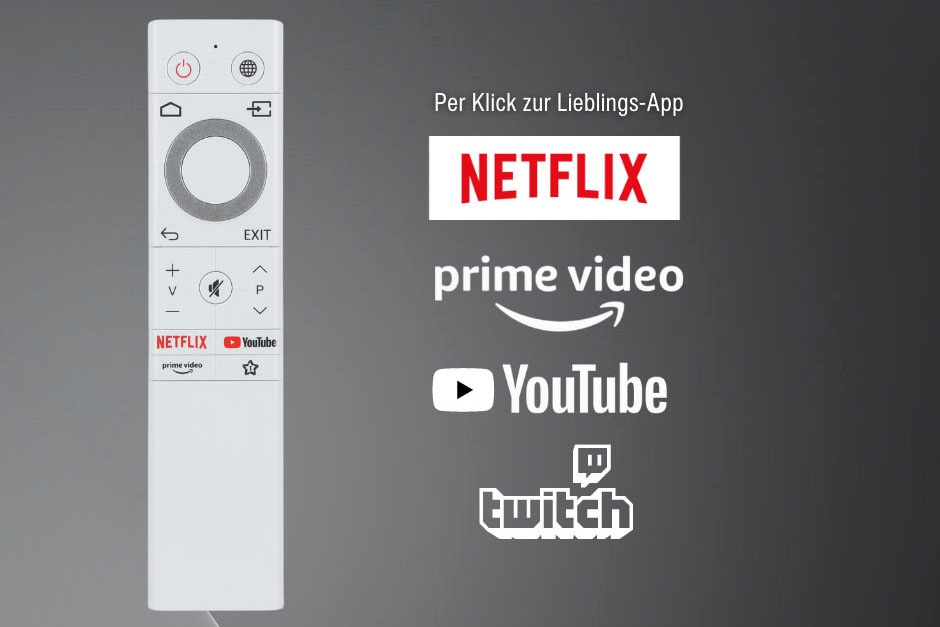 Telefunken LED-Fernseher »TV WITH ME ML24L«, HD-ready, Smart-TV