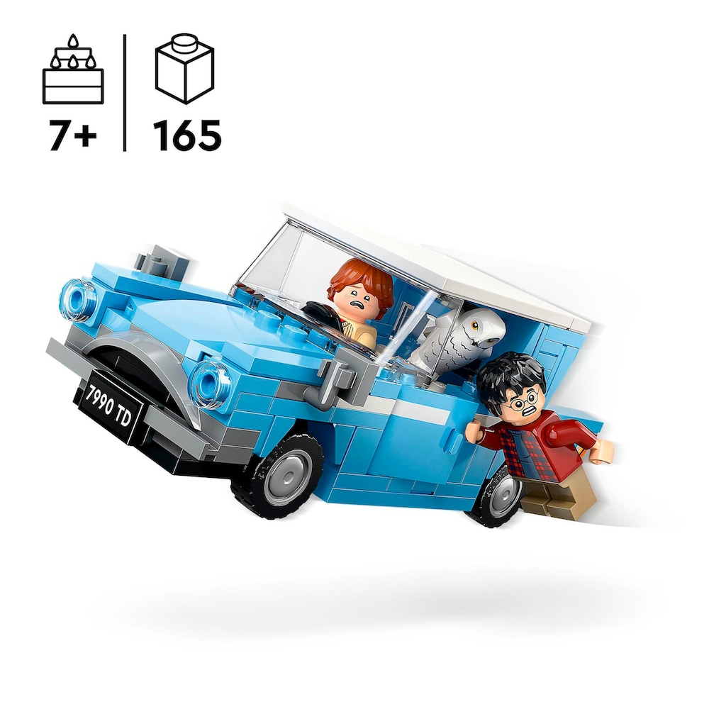 LEGO® Konstruktionsspielsteine »Fliegender Ford Anglia™ (76424), LEGO® Harry Potter™«, (165 St.), Made in Europe