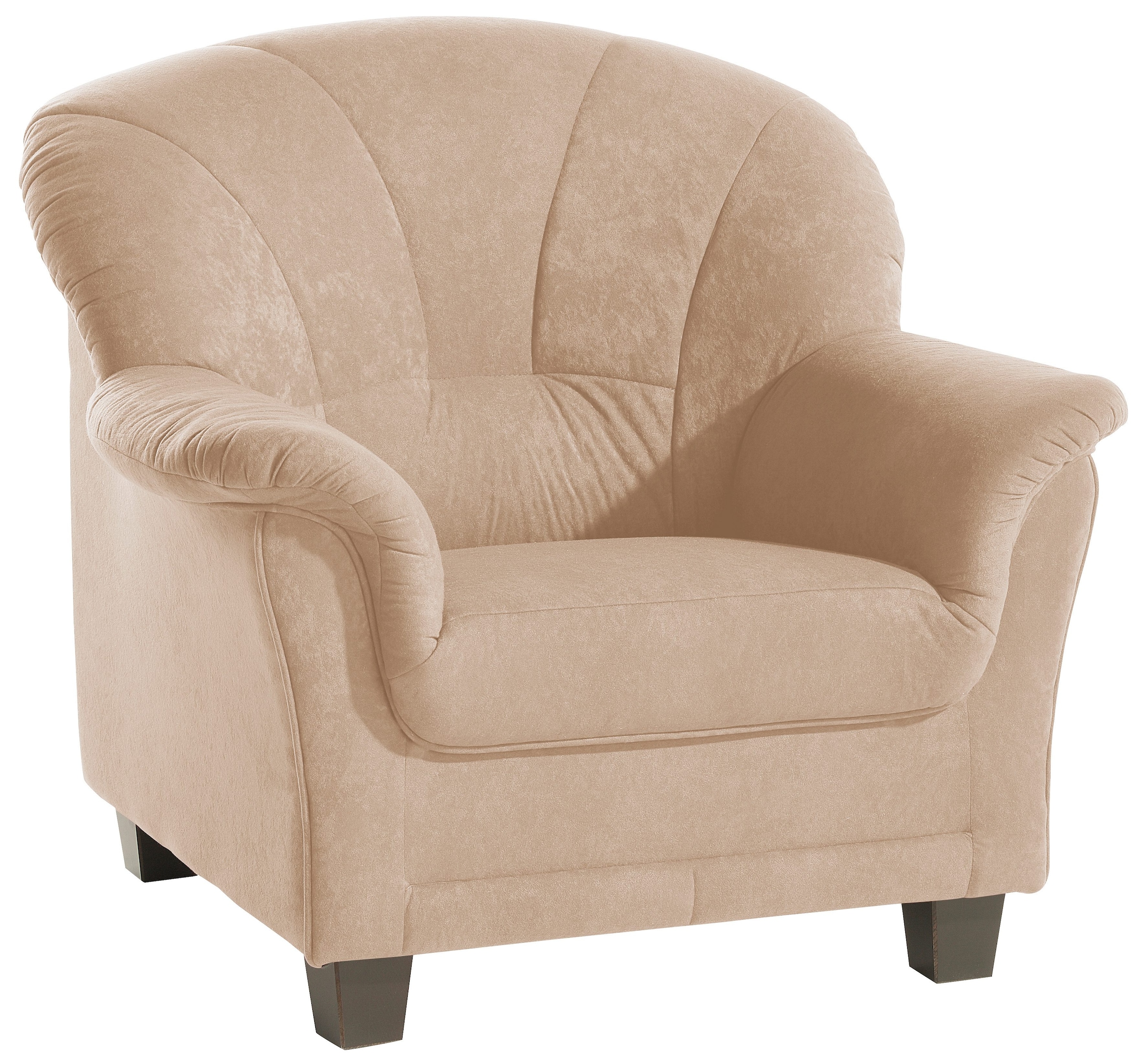 Home affaire Sessel "Camelita zeitlos, bequeme Armlehnen, auch in Leder, Br günstig online kaufen