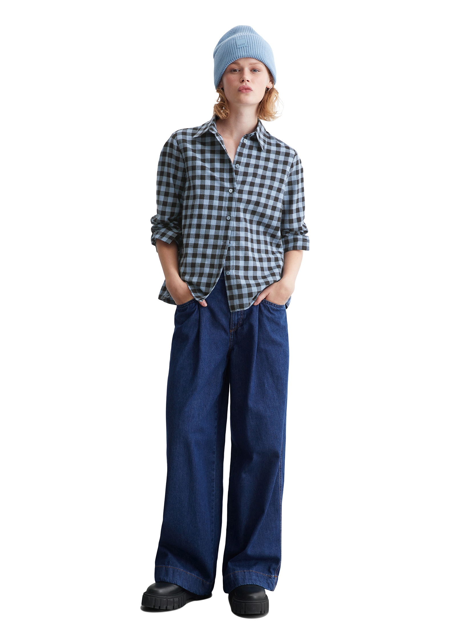 Marc O'Polo DENIM Langarmbluse »in softer Flanell-Qualität«