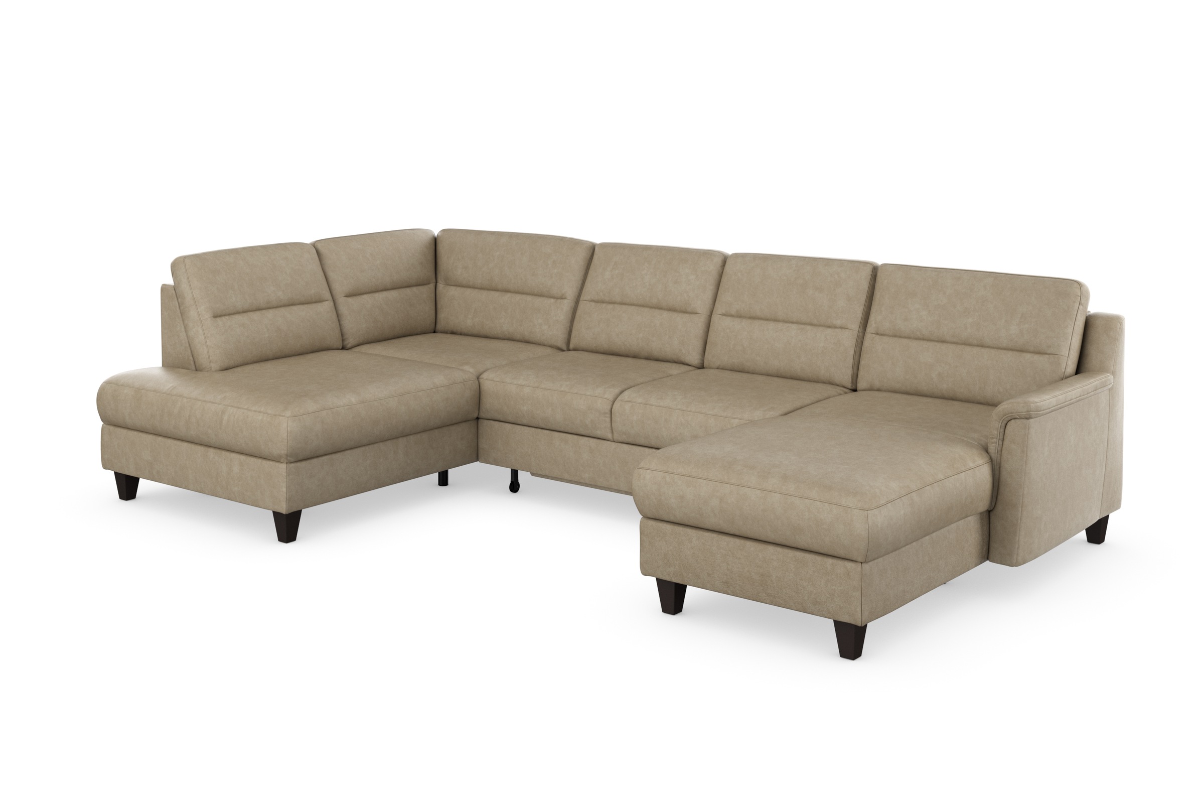 sit&more Wohnlandschaft »Farö U-Form«, inklusive Federkern, wahlweise mit Bettfunktion und Bettkasten