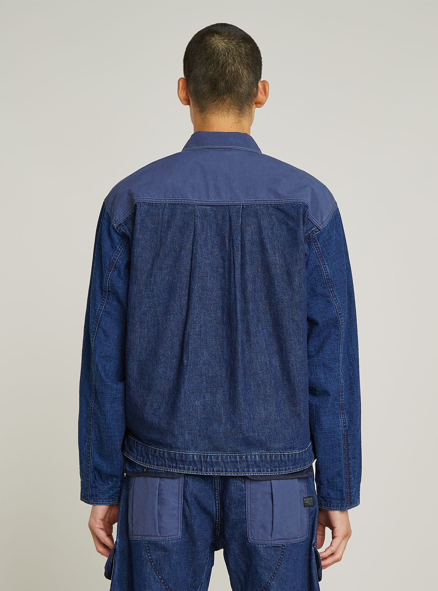 G-STAR Jeansjacke "Mixed Coach Zip Jacke" günstig online kaufen