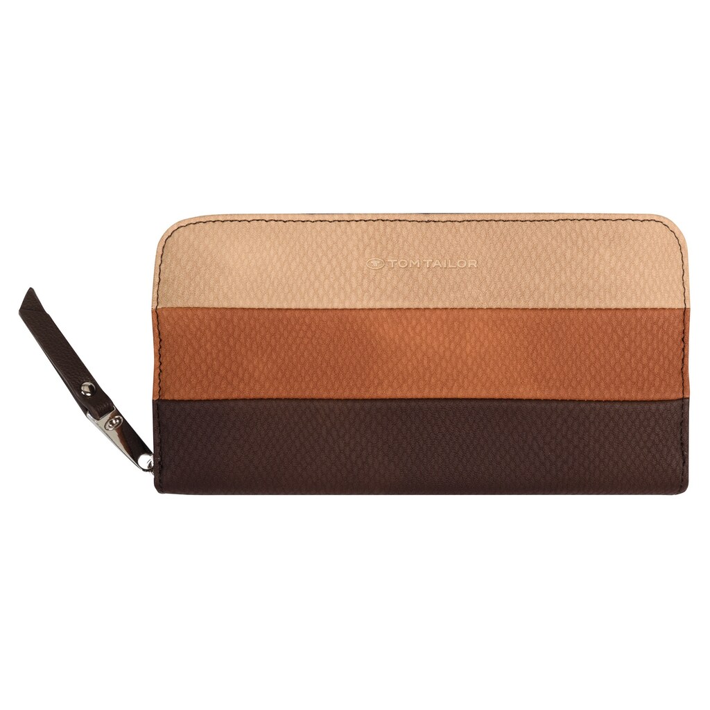 TOM TAILOR Geldbörse »ELLEN SNAKE Long zip wallet« mit viel Stauraum TOM TAILOR Geldbörse »ELLEN SNAKE Long zip wallet« mit viel Stauraum