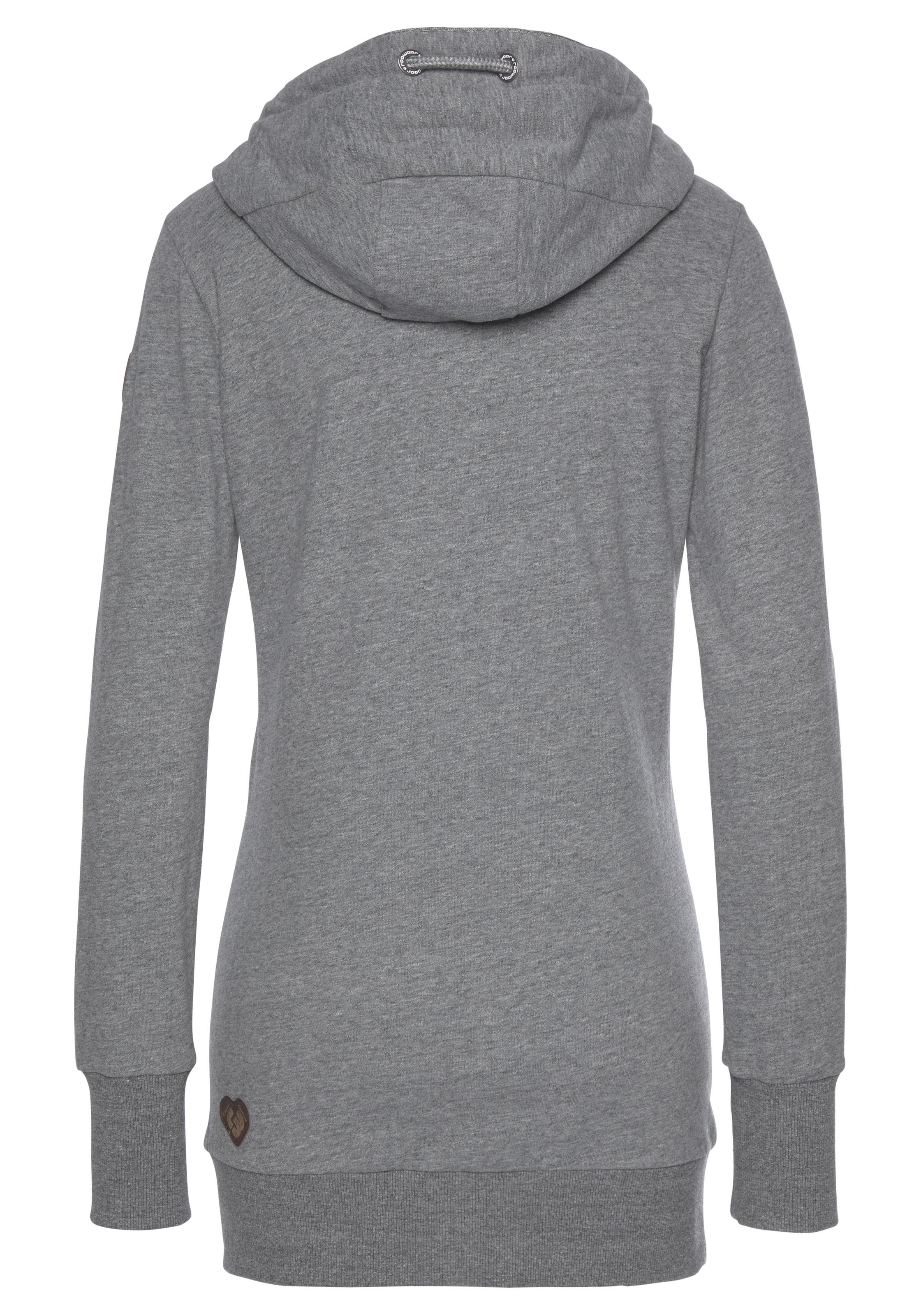 Ragwear Sweatjacke »ELONA ZIP«, in Longform