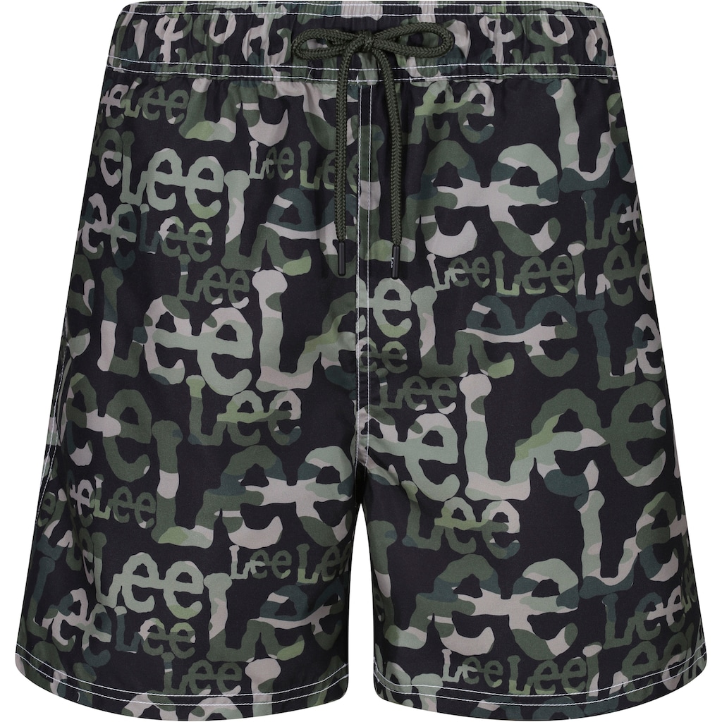 Lee® Badeshorts »"File"«, mit elastischem Bund und Kordelzug