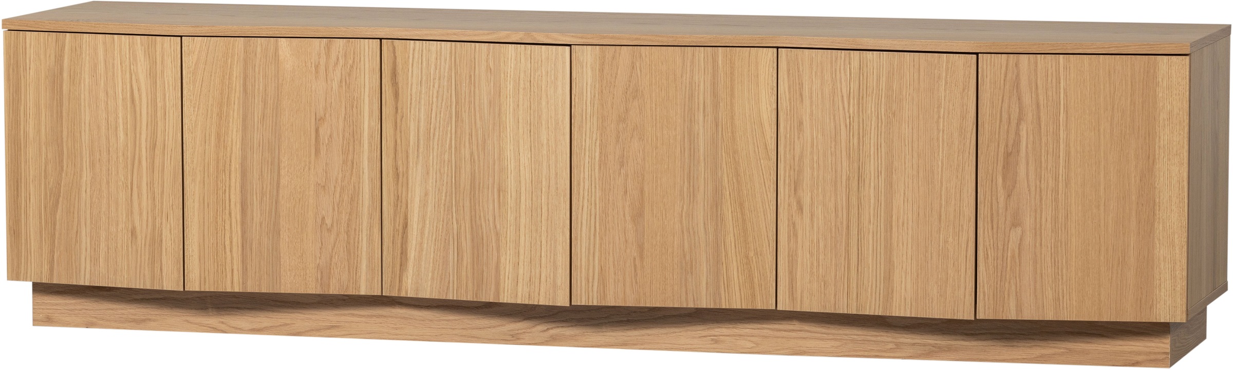 WOOOD Lowboard "WOOOD ZUMA TV-MÖBEL" Zuma TV-Kommode Eiche bietet Stil, Sta günstig online kaufen