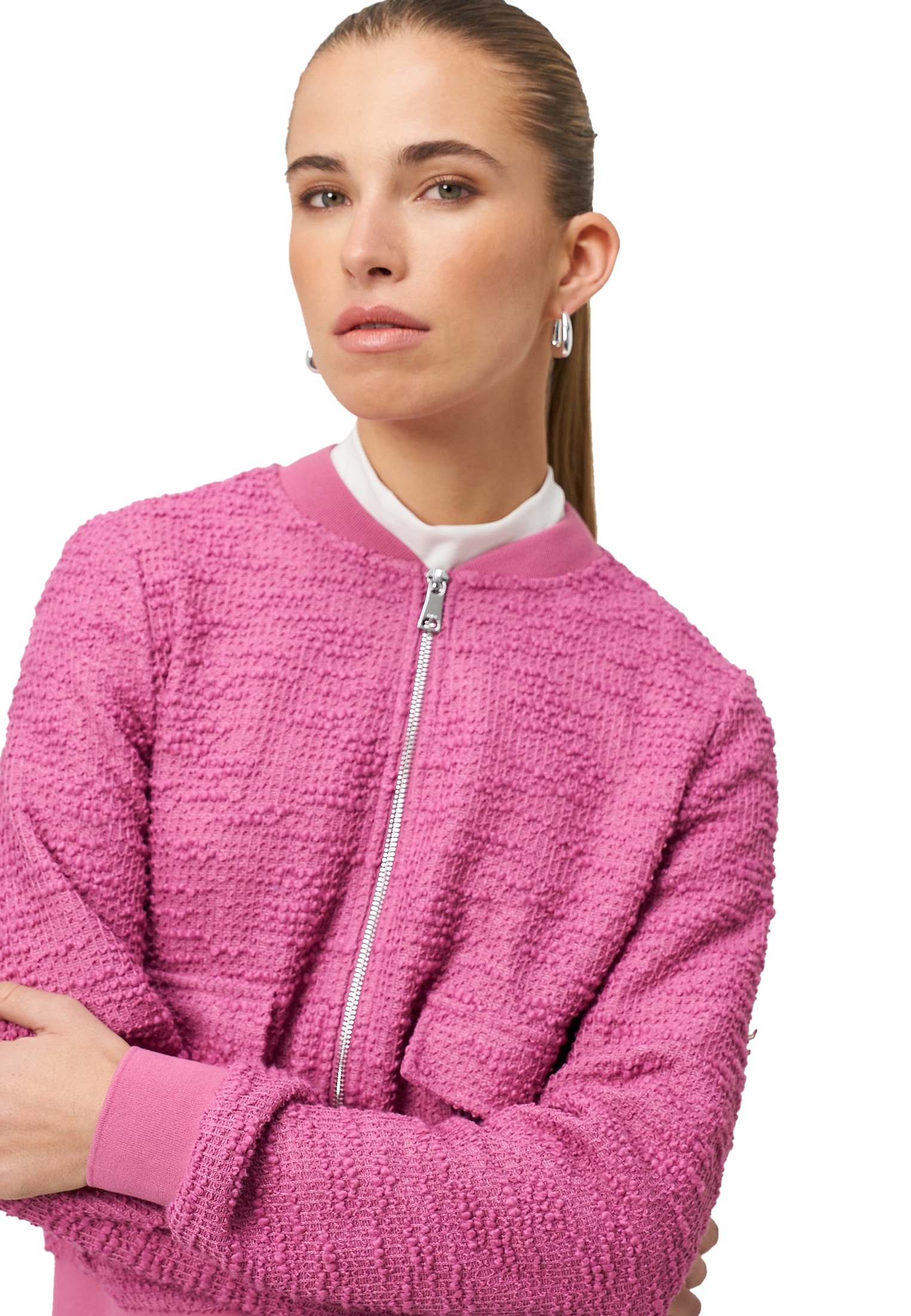 Zero Jackenblazer »Damen Jacke mit Reißverschluss« weiteres Detail