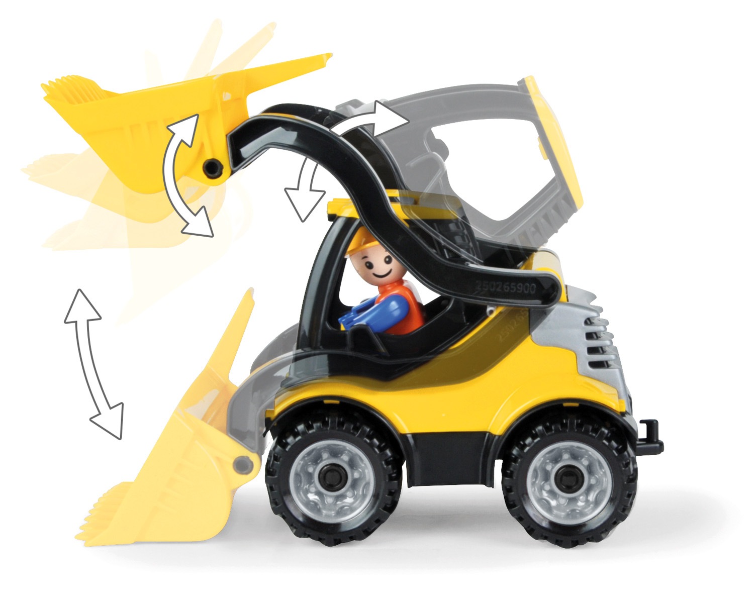 Lena® Spielzeug-Baumaschine »Truckies Set Baustelle« Made in Europe