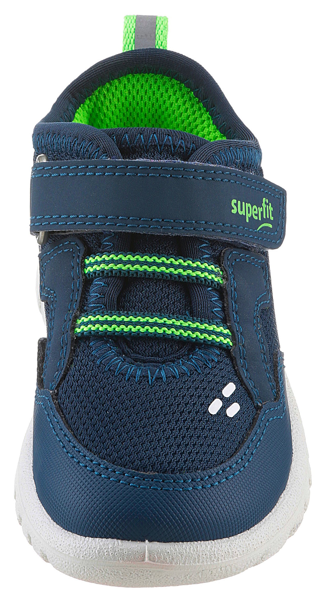Superfit Klettschuh »SPORT7 MINI WMS: mittel«, Sneaker zum Schlupfen, Unifarben, Größenschablone zum Download