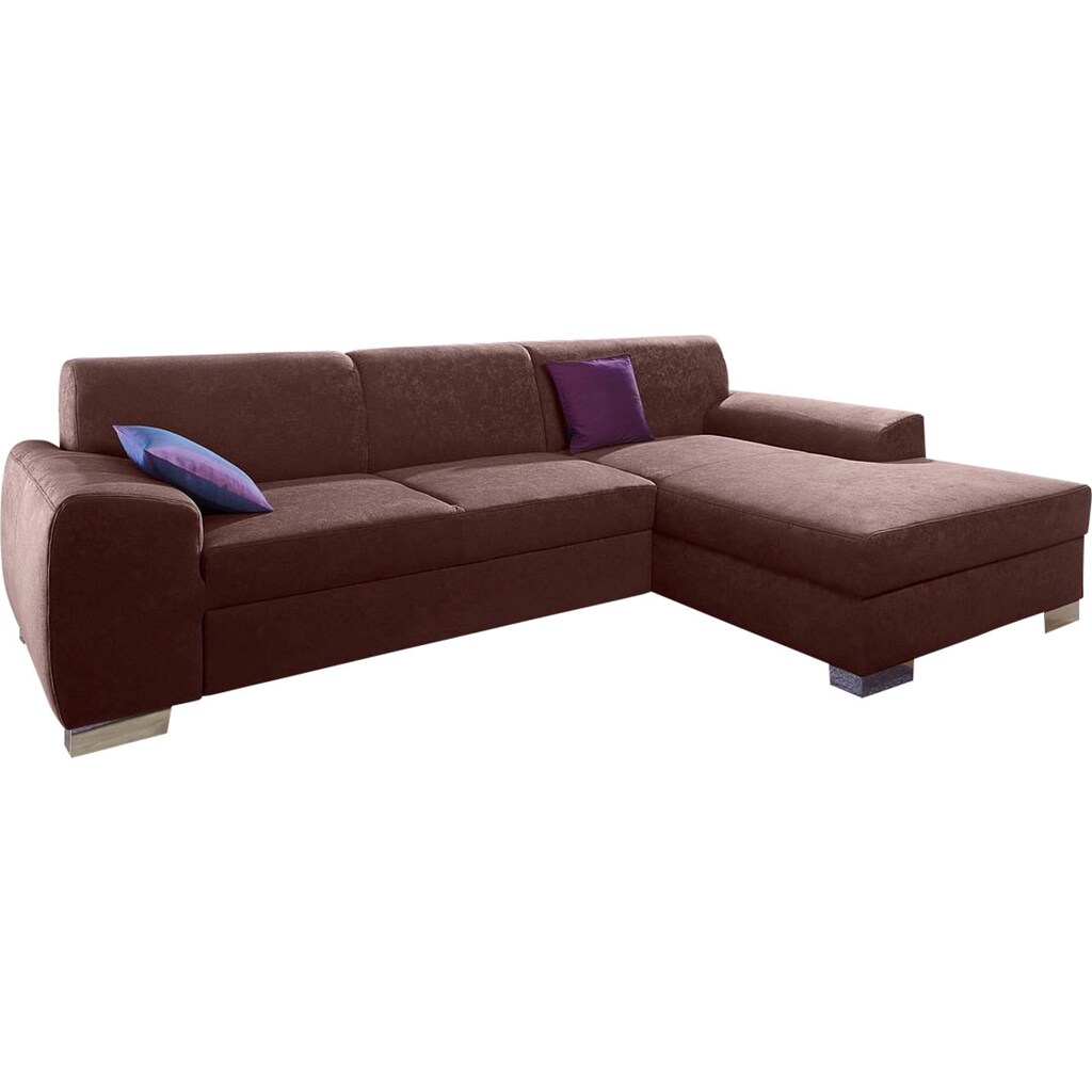 DOMO collection Ecksofa »Ricardo L-Form«