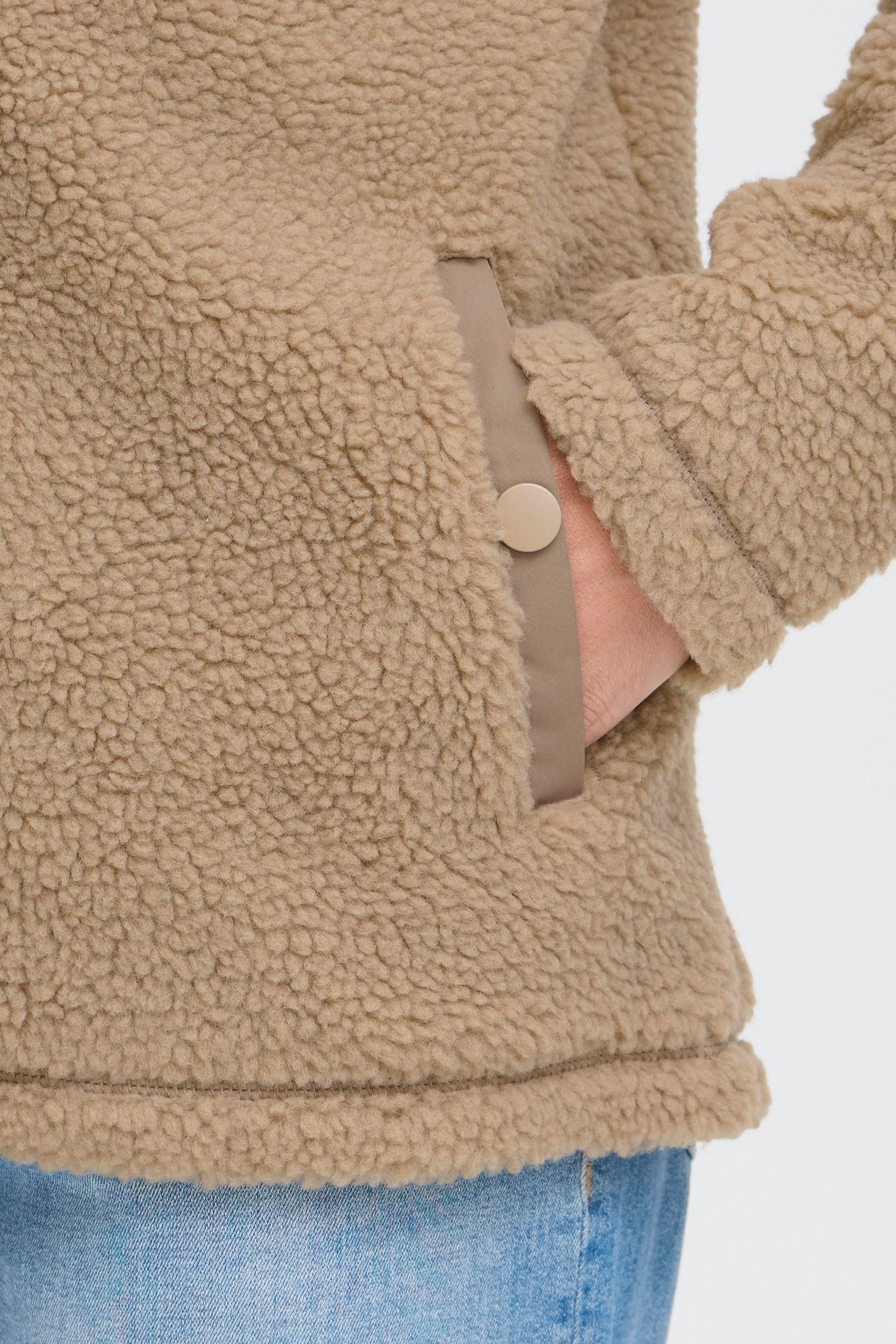 OXMO Plüschjacke »Plüschjacke OXABBY«