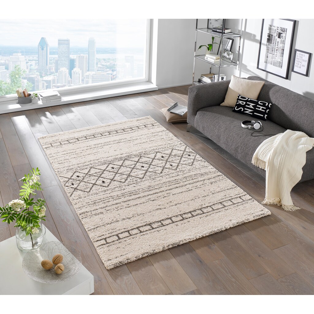 MINT RUGS Teppich »Shade«, rechteckig, Grafisches Design, dichter weicher Flor, Robust, Pflegleicht