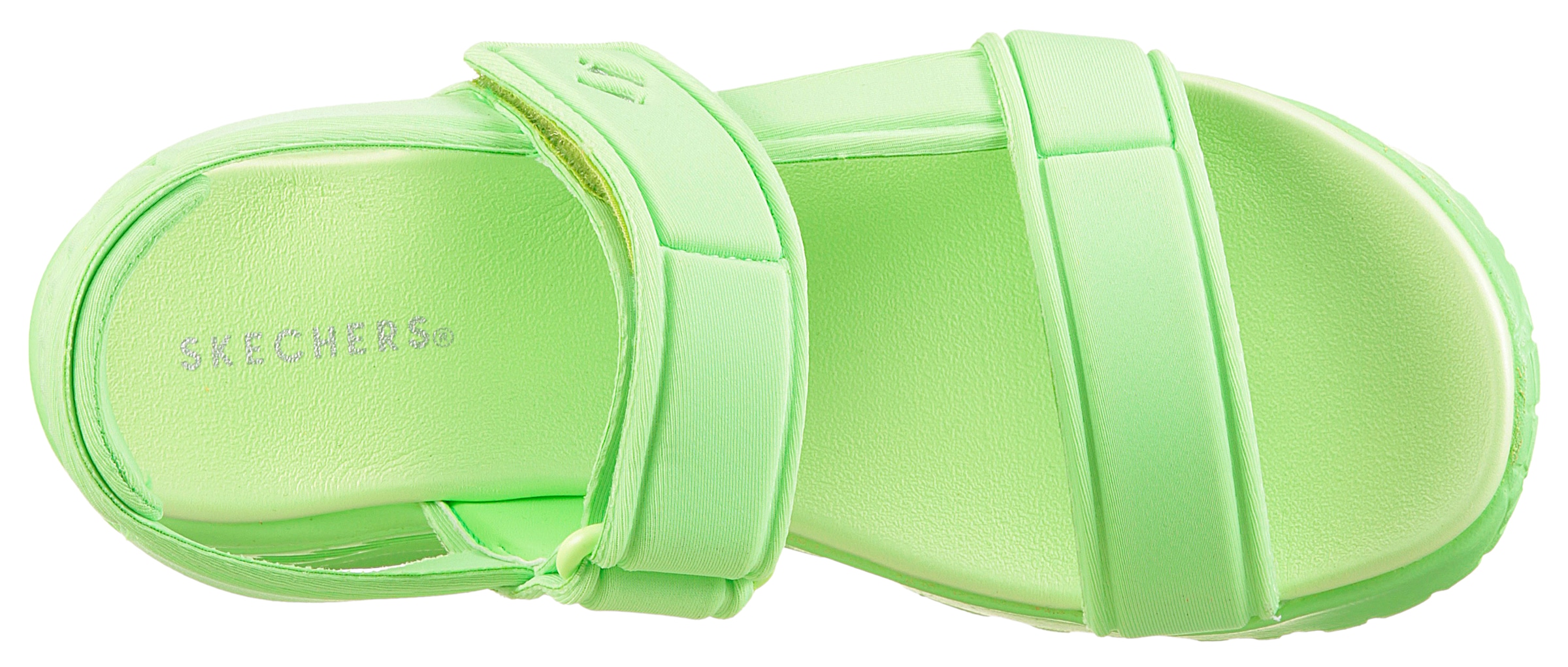 Skechers Sandale »UNO LITE SANDAL«, leichte Sandale mit Klettverschluss, Größenschablone zum Download