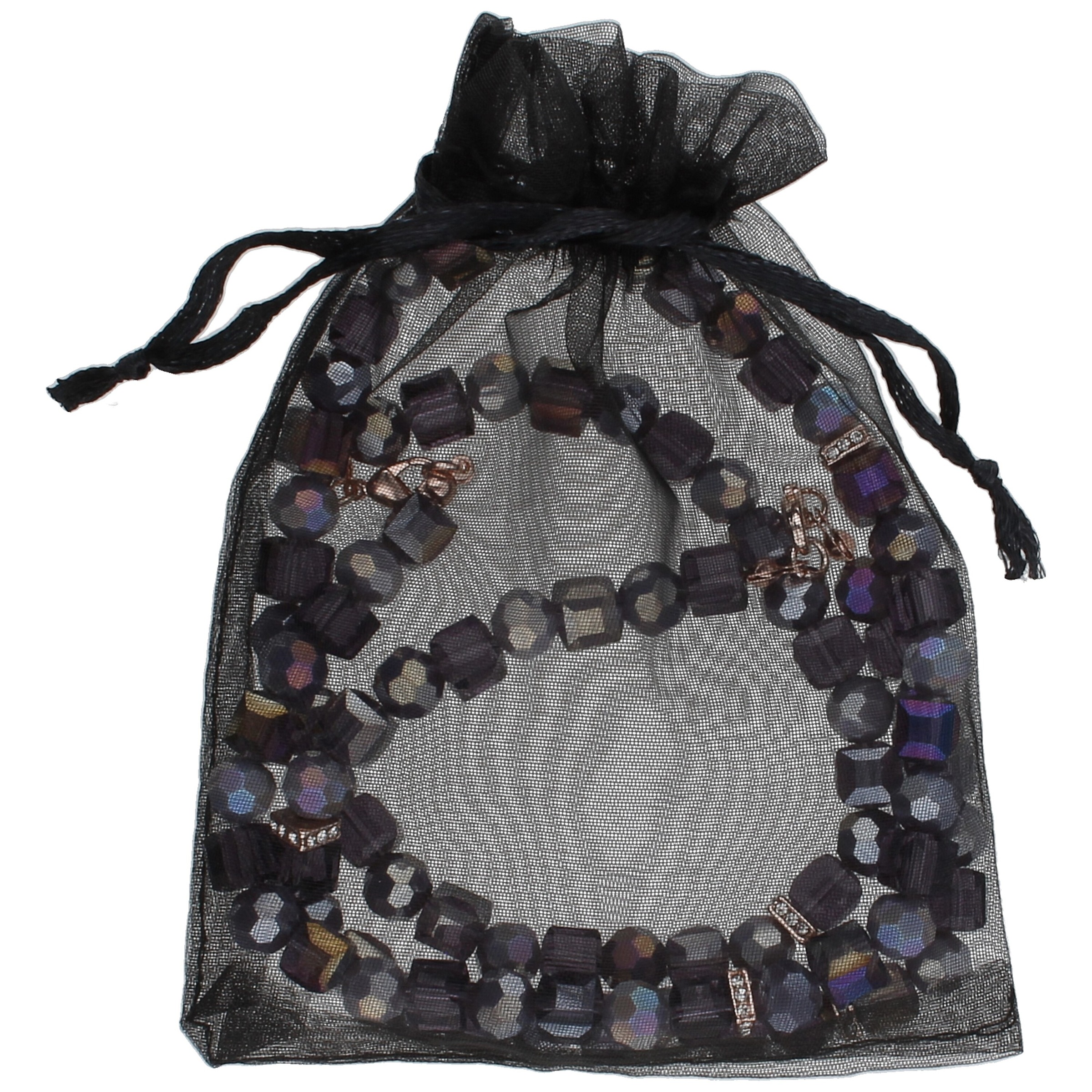 Smart Jewel Schmuckset »Schmuck mit Kristallsteinen in lila und lavendel, Messing«