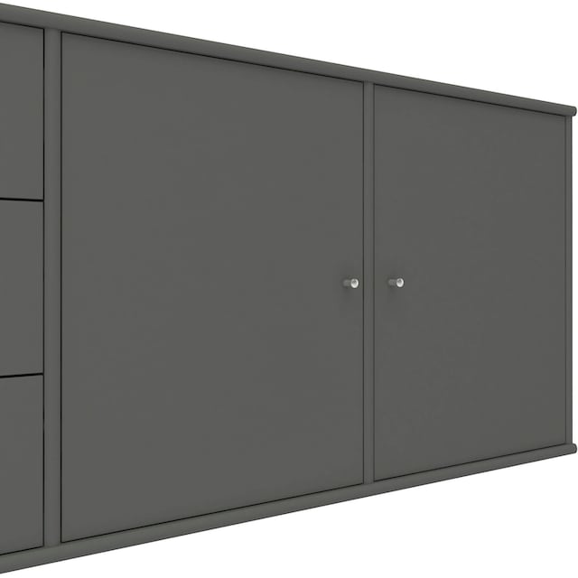 Hammel Furniture Sideboard »Mistral, Hochwertig Schrank, hängend/stehend  montierbar«, mit Türen und Schubladen, B: 220 cm, anpassungsbar Designmöbel  | BAUR