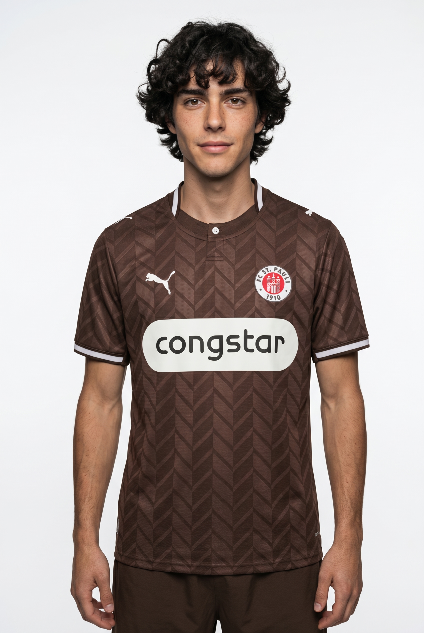 PUMA Fußballtrikot "FCSP HOME JERSEY REPLICA" mit Rundhalsausschnitt, Kurzarm, atmungsaktiv