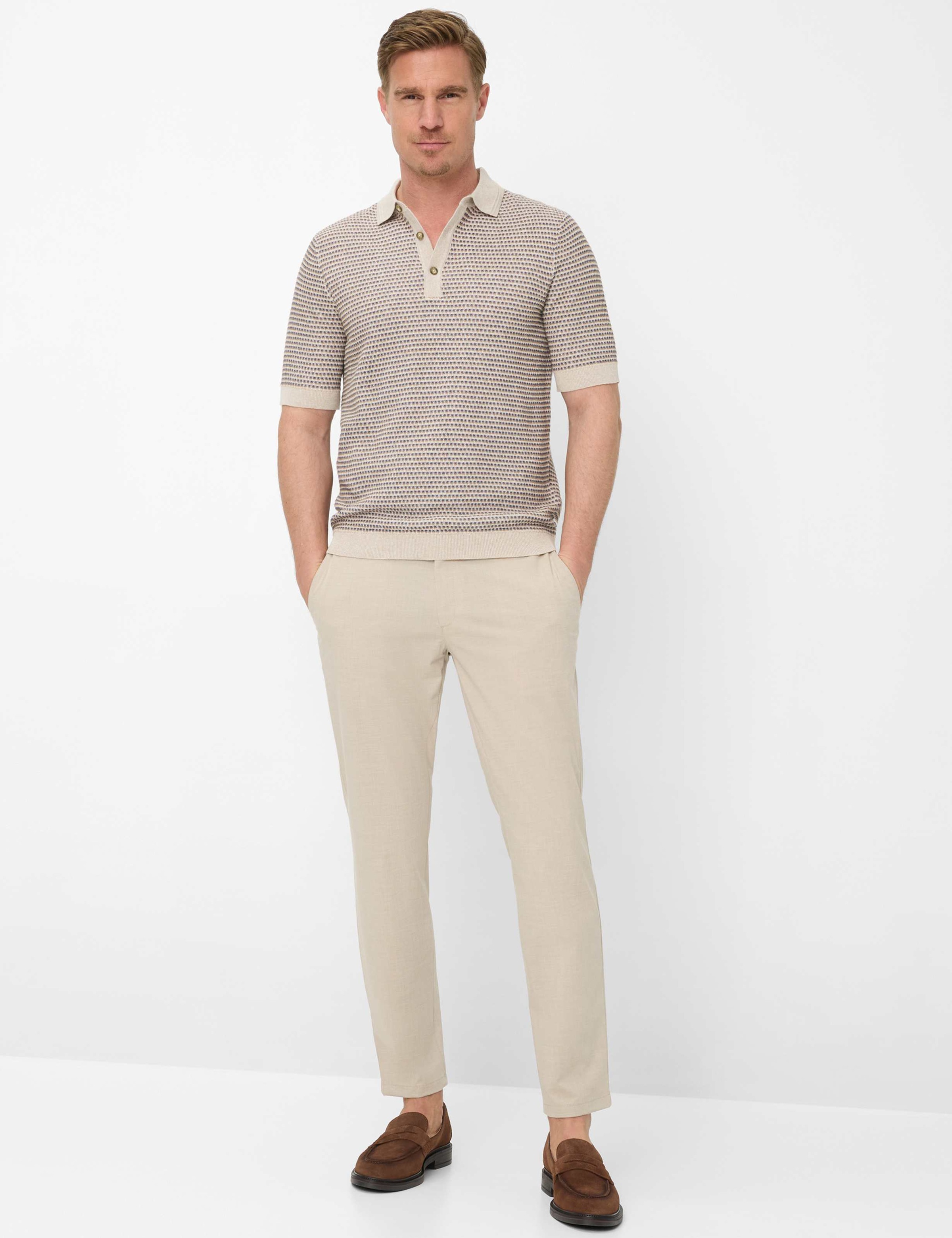 BRAX Style Phil Men's Chino Pants Beige 38 2
