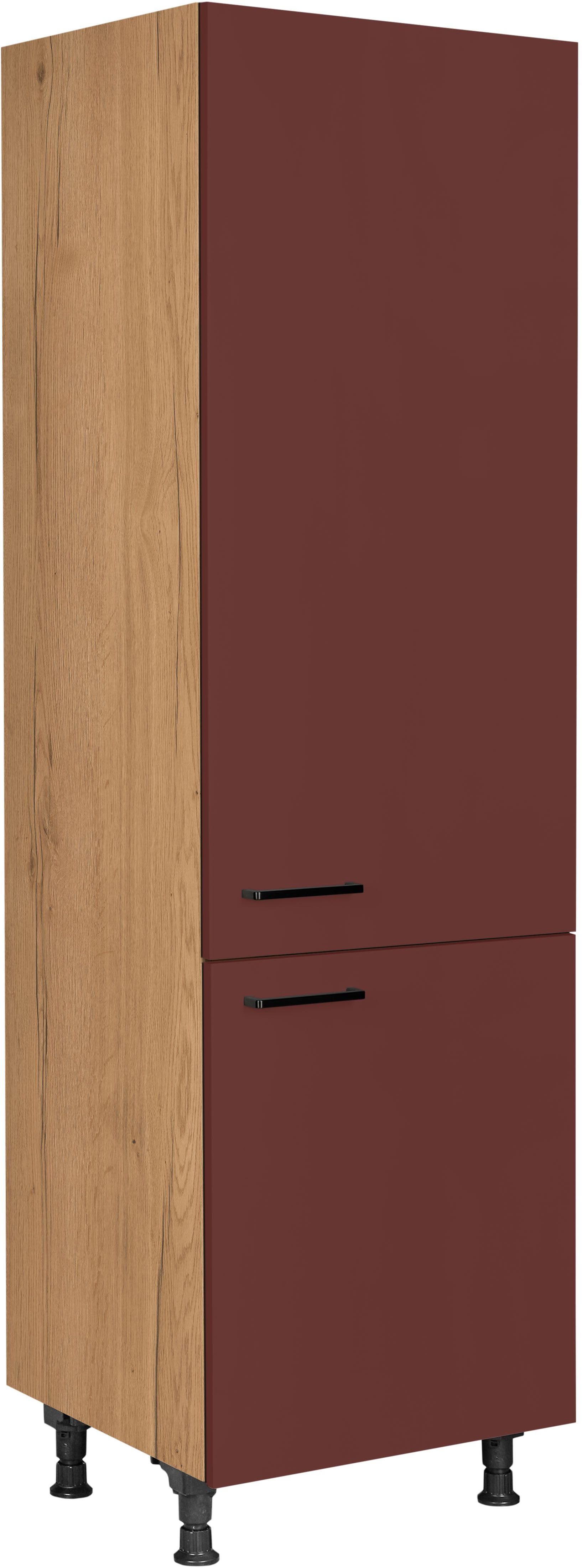 nobilia 1100000002199 ""Easytouch", mit zwei Türen und zusätzlichem Einlegeboden," vormontiert, Ausrichtung wählbar, Breite/Höhe: 60/216,6 cm