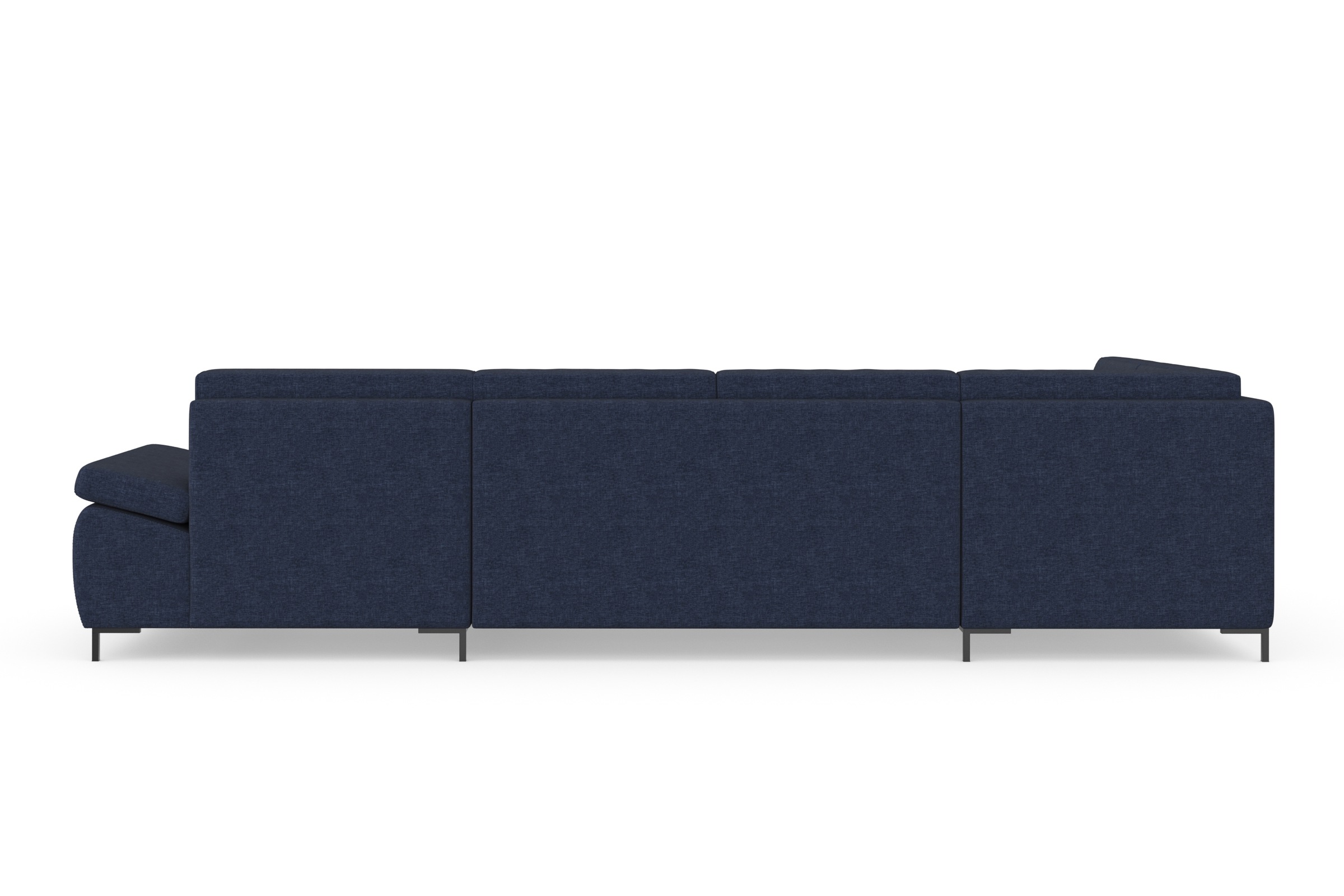 DOMO collection Wohnlandschaft »Capelo U-Form«, mit Armteilverstellung, wahlweise mit Bettfunktion, Federkern