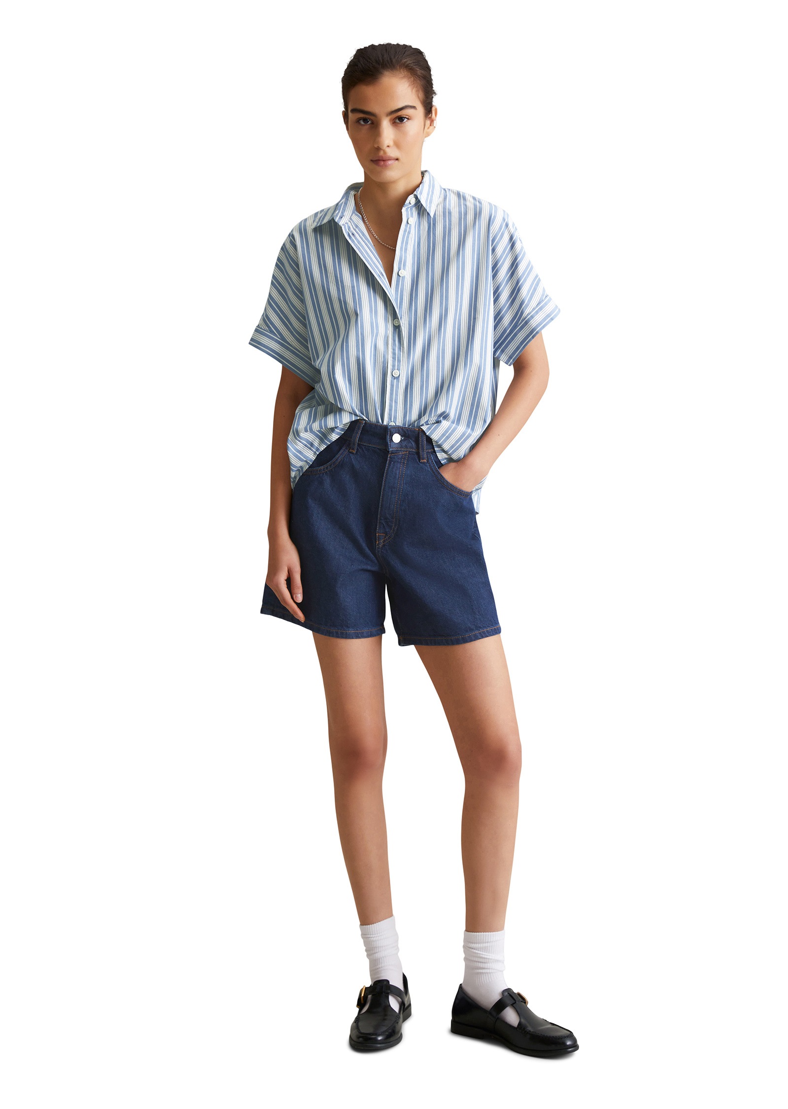 Marc O'Polo DENIM Shorts »aus reiner Bio-Baumwolle«